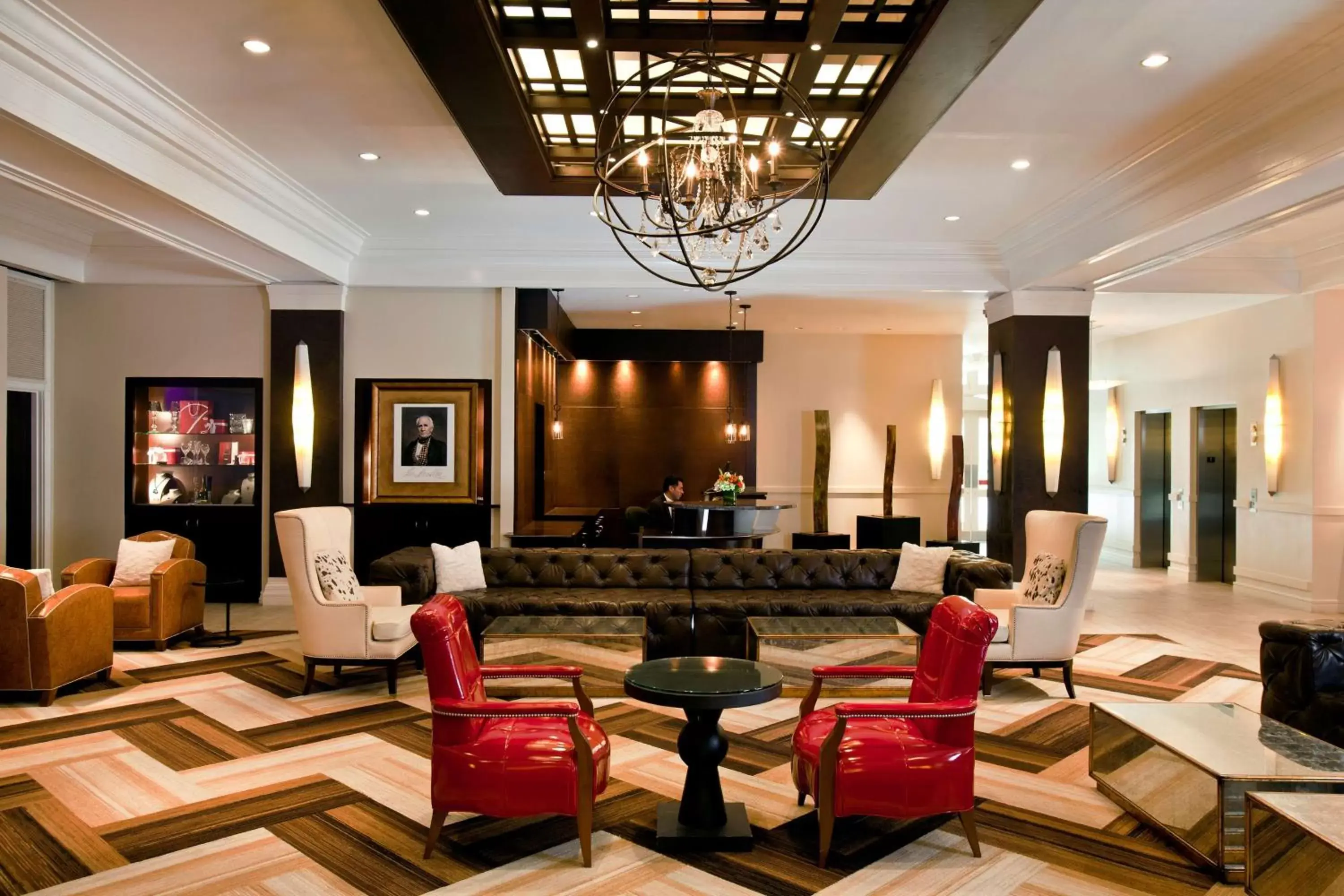 Lobby or reception in The Sam Houston Hotel, Curio Collection by Hilton