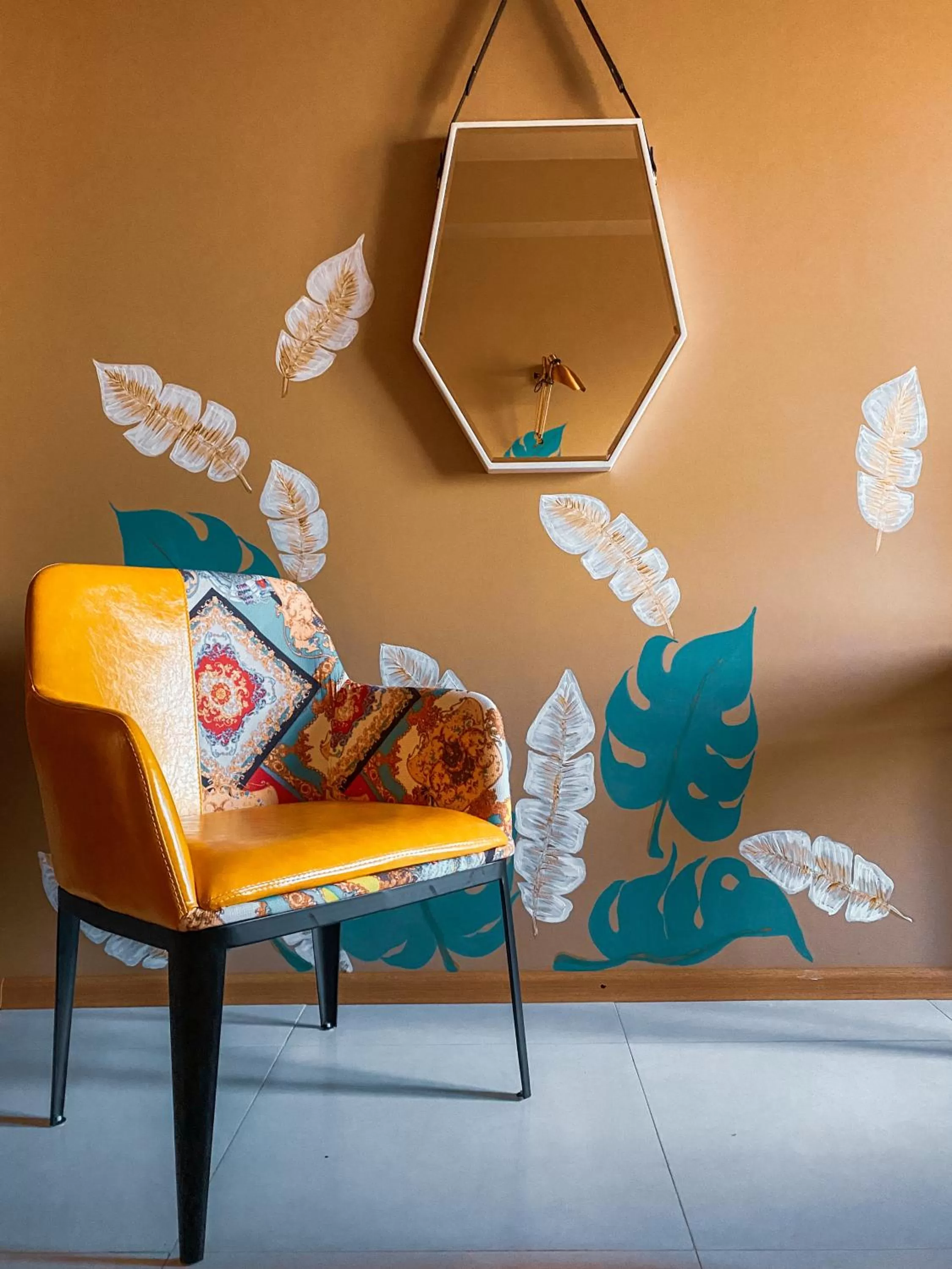 Living room in Brim Hotel