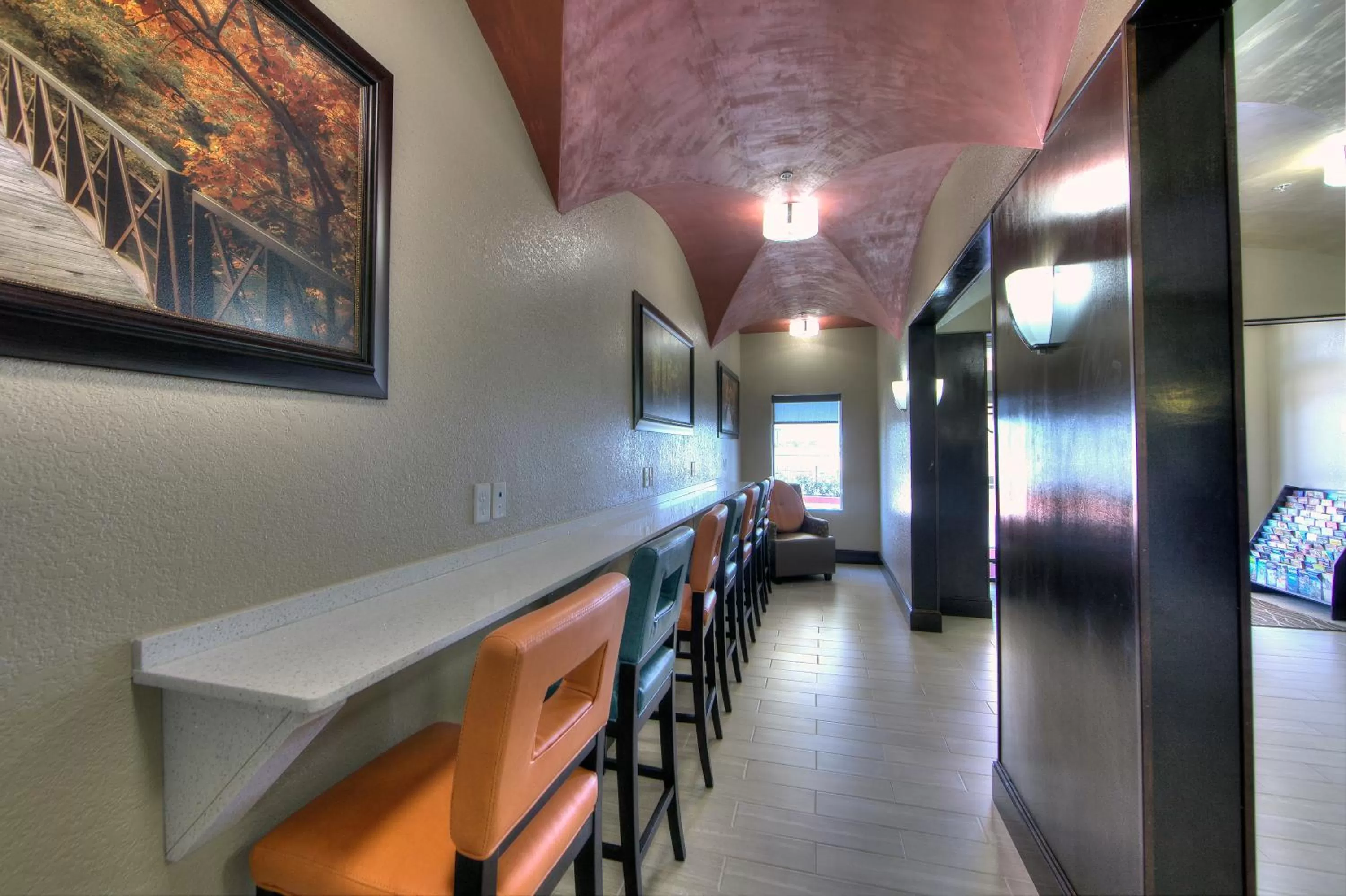 Decorative detail, Bed in Comfort Inn & Suites, White Settlement-Fort Worth West, TX