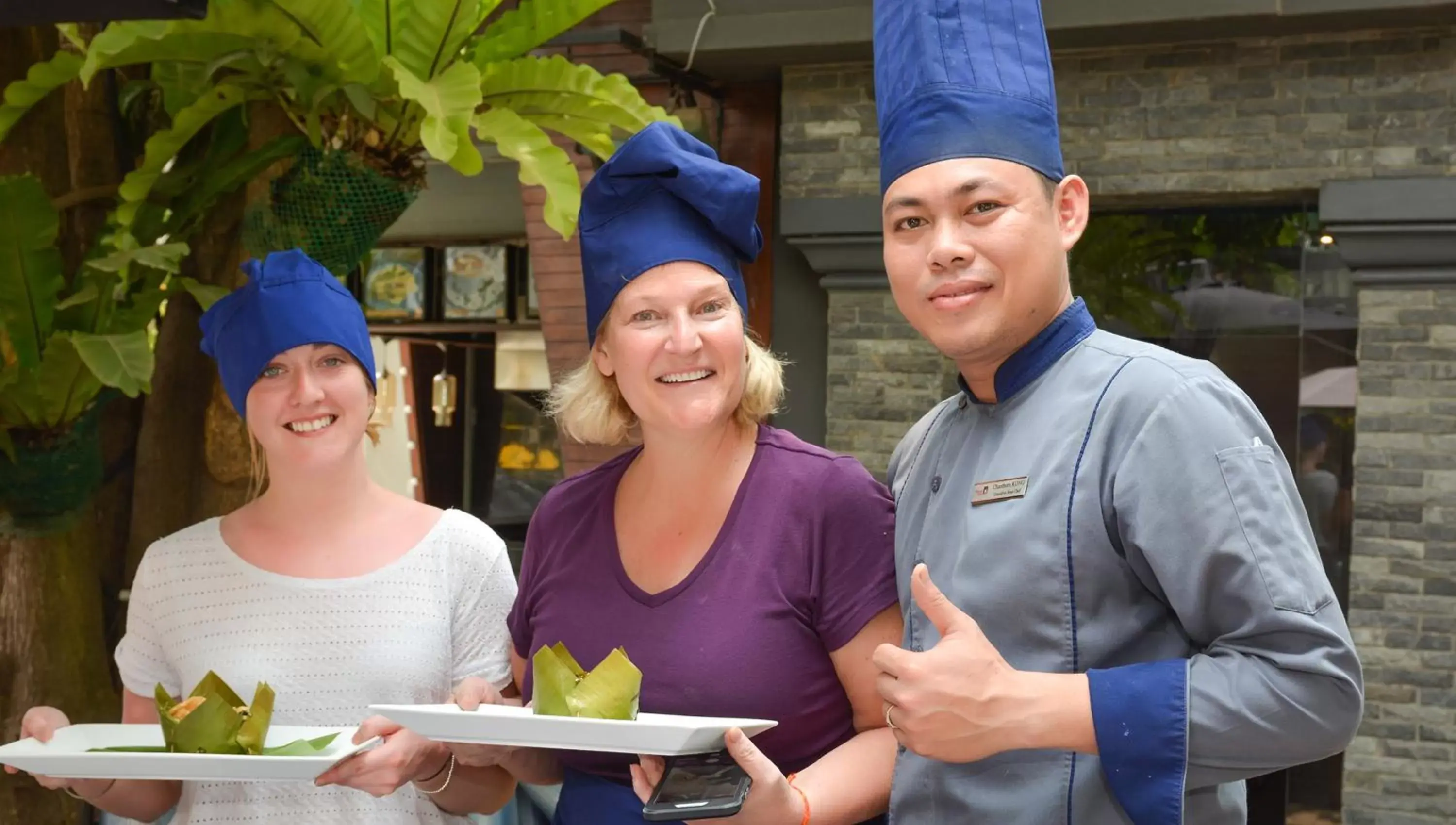 Staff in Memoire d' Angkor Boutique Hotel