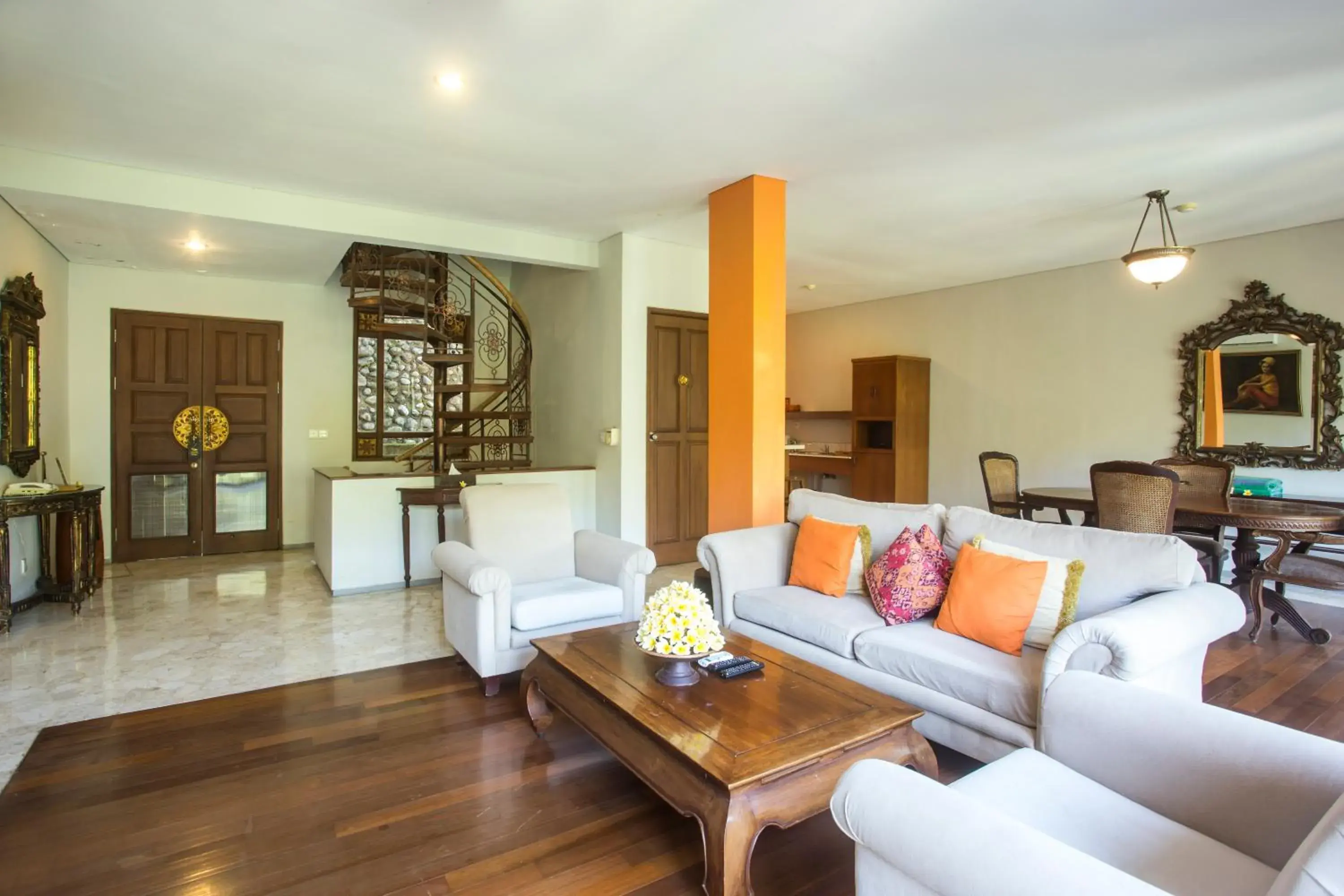 Living room, Seating Area in Anahata Villas and Spa Resort