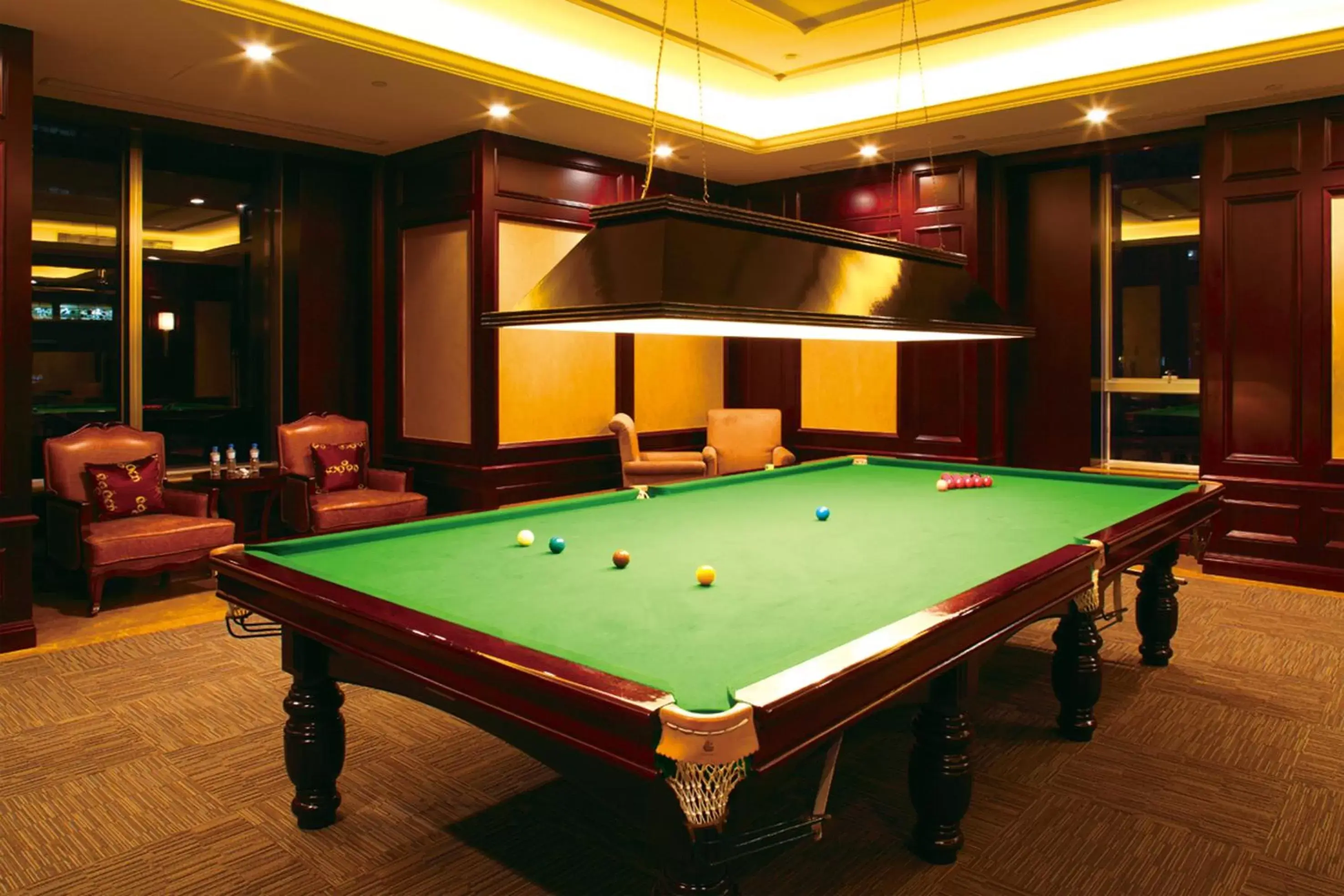 Billiard, Billiards in Grand Central Hotel Shanghai