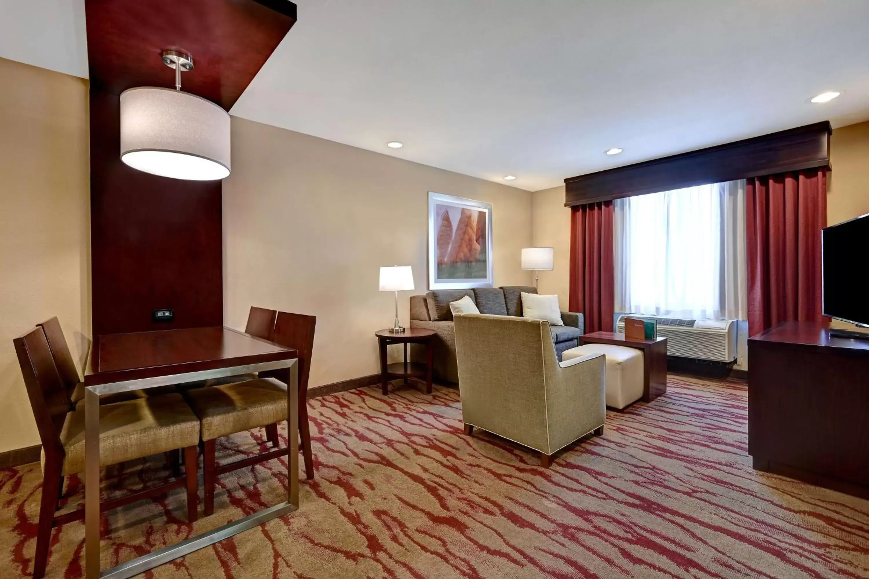 Living room, Seating Area in Homewood Suites by Hilton Albuquerque Airport