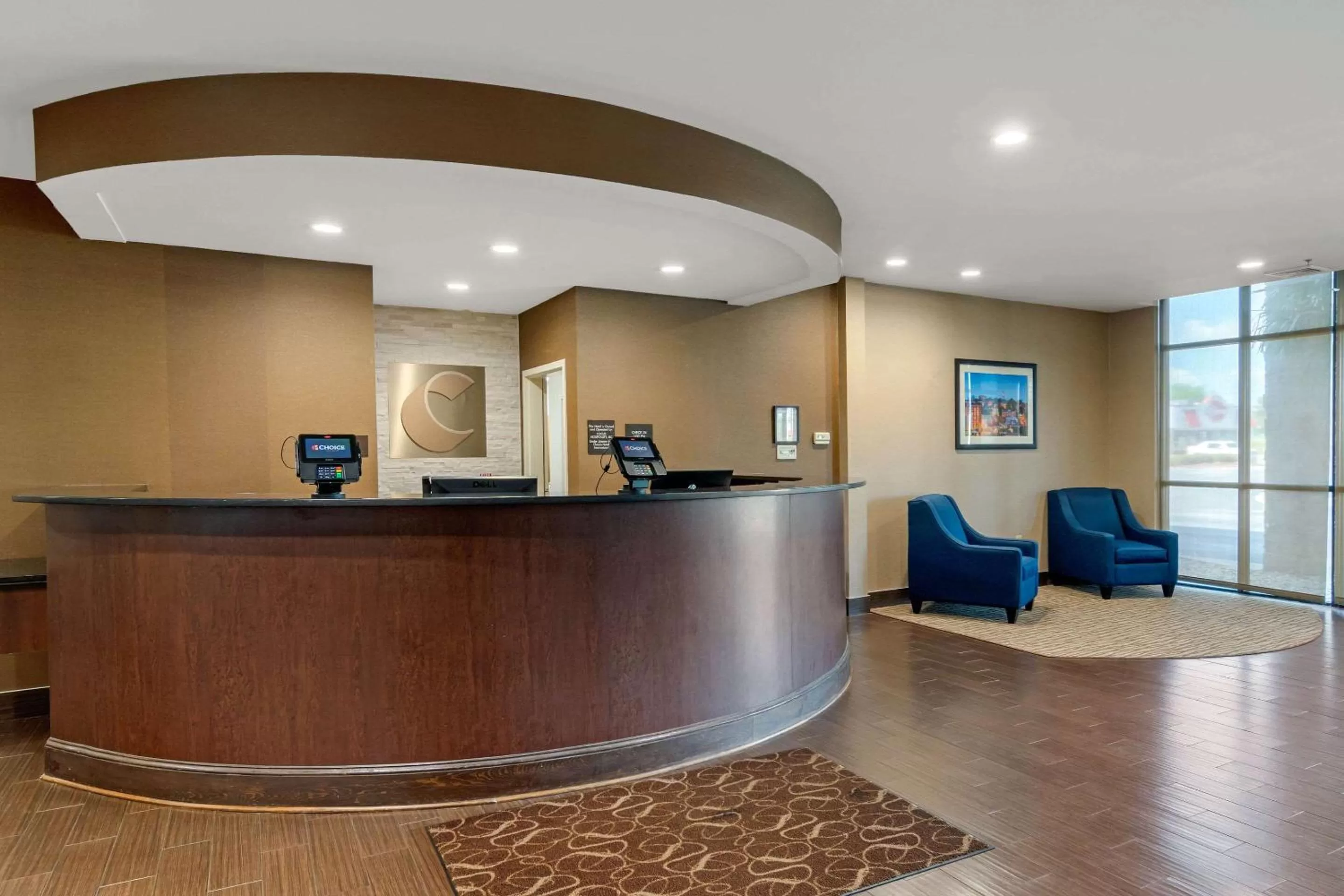Lobby or reception in Comfort Suites Byron Warner Robins