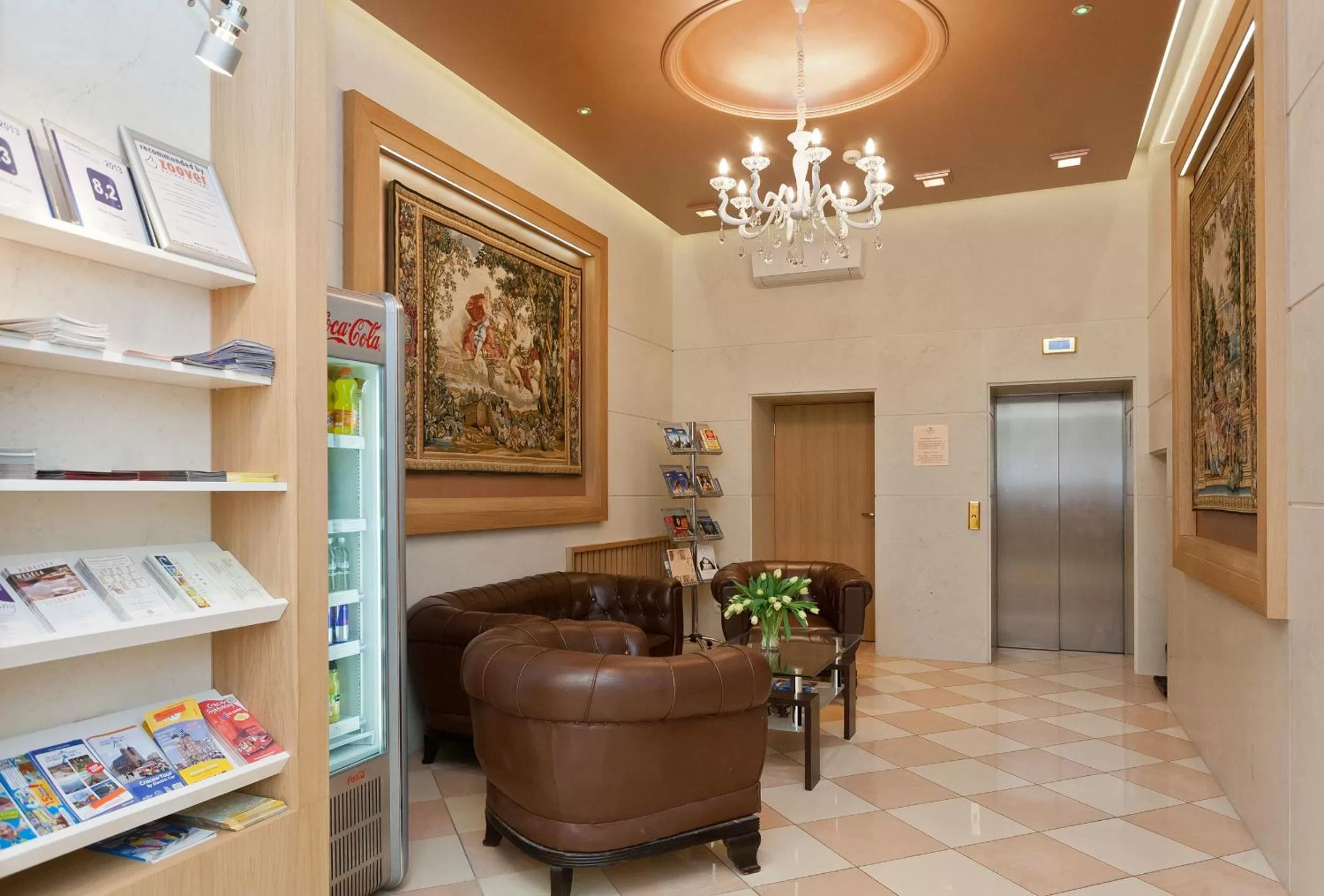 Lobby or reception in Hotel Kazimierz