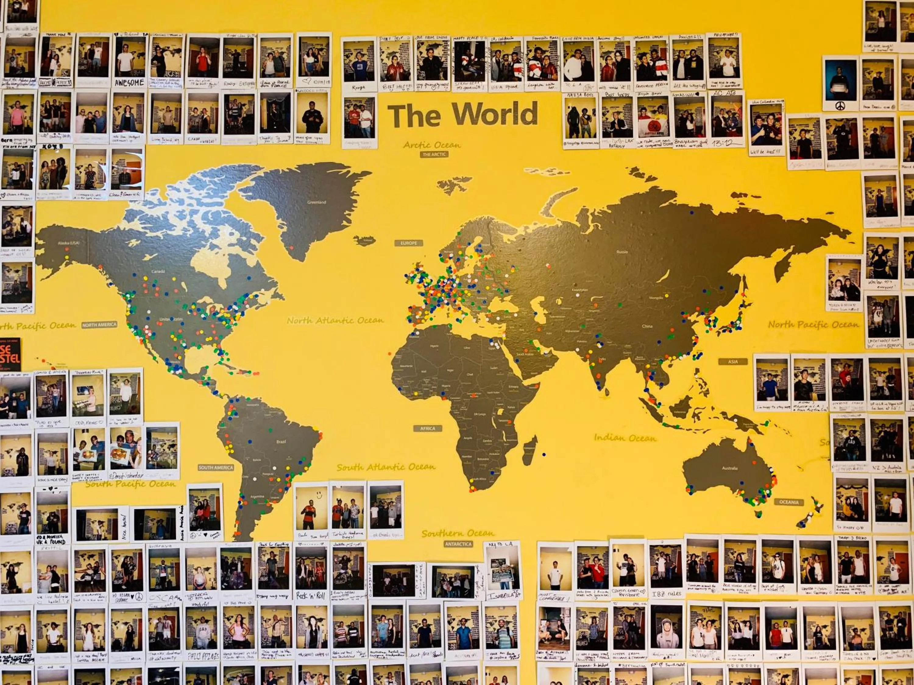 Decorative detail in Melrose Hostel