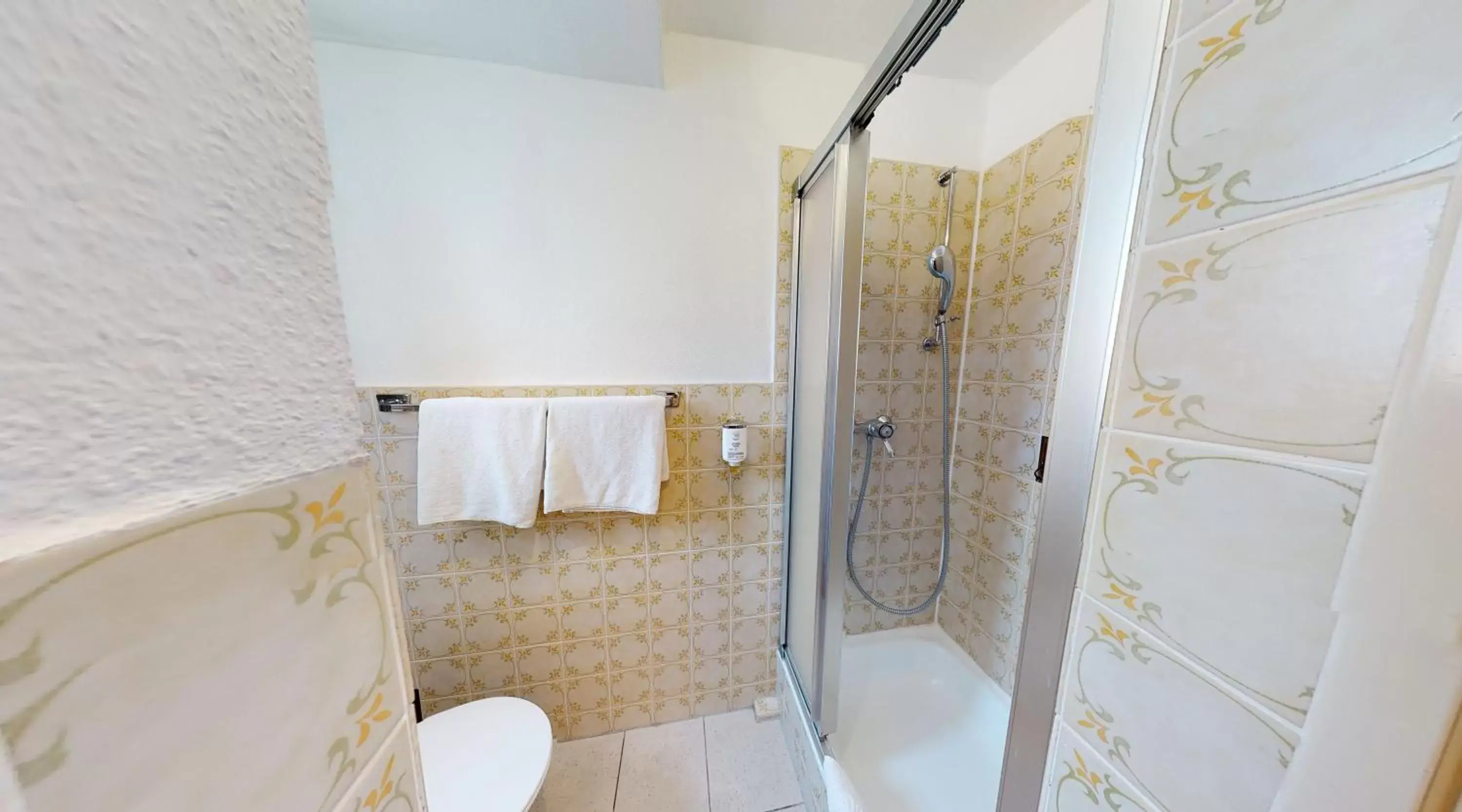 Shower, Bathroom in Hotel Rothenburger Hof