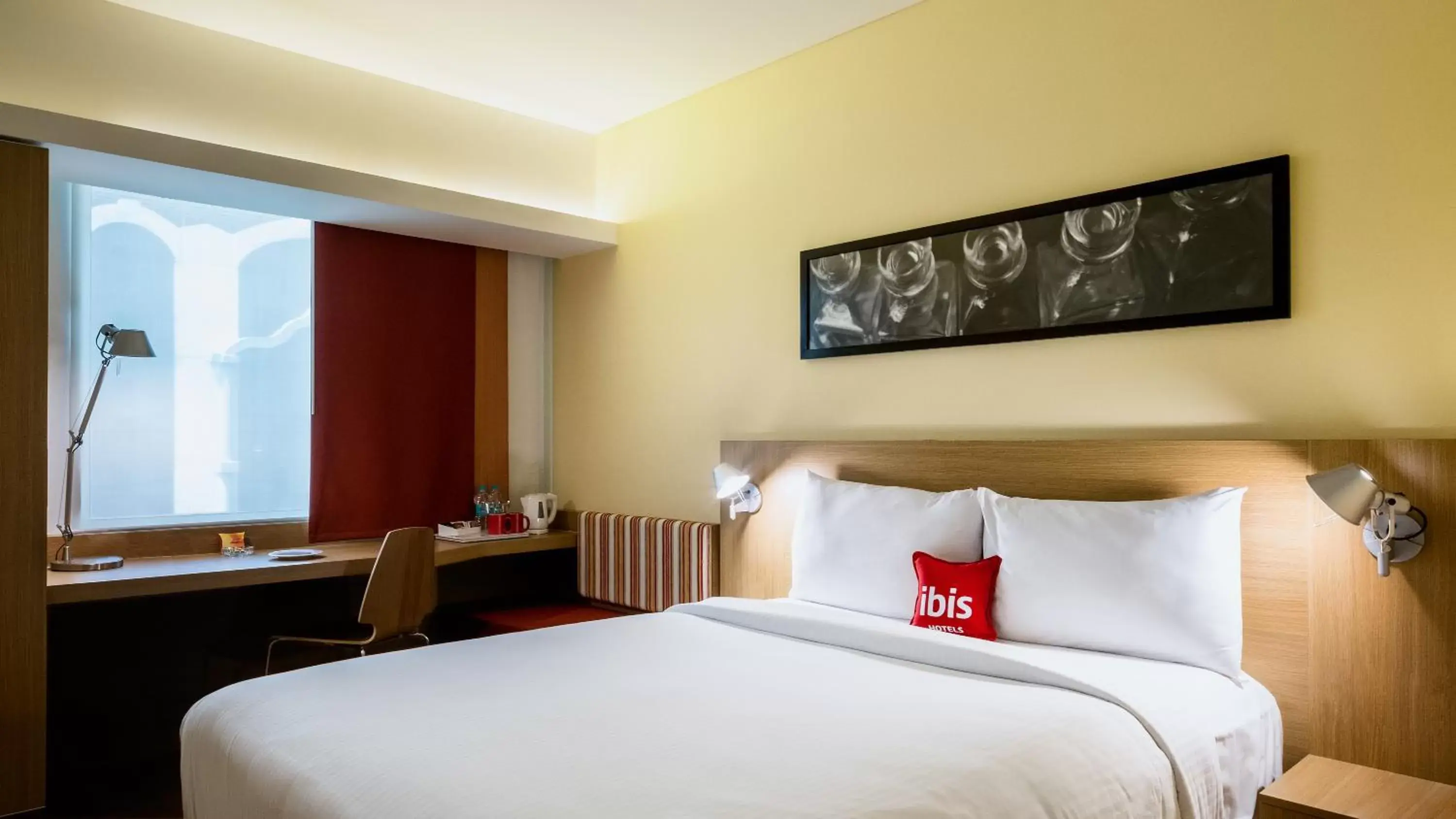 Photo of the whole room, Bed in ibis Hyderabad Hitec City - An Accor Brand Photo of the whole room, Bed in ibis Hyderabad Hitec City - An Accor Brand
