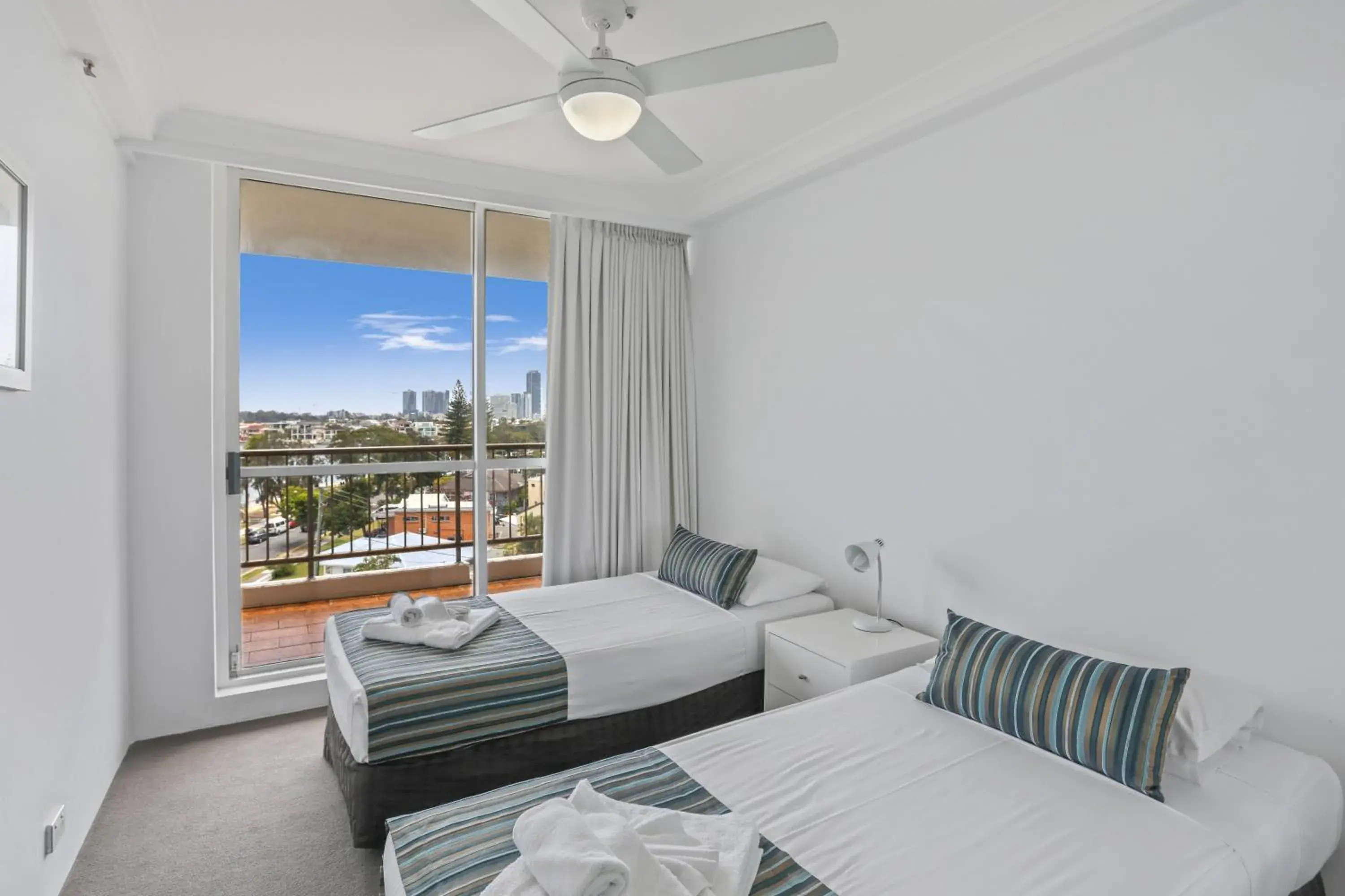 Bedroom in Spectrum Holiday Apartments