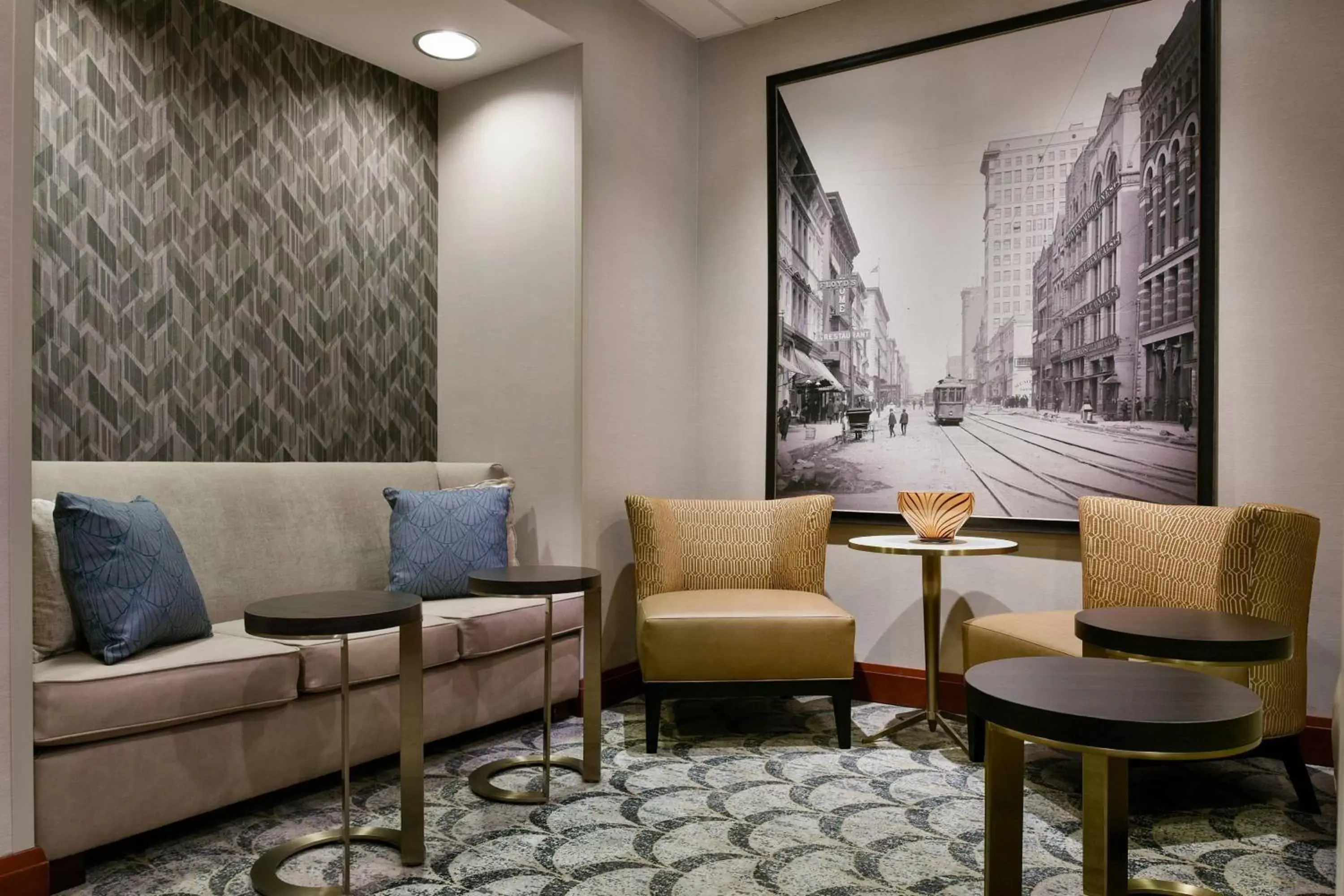 Living room, Seating Area in Residence Inn Memphis Downtown