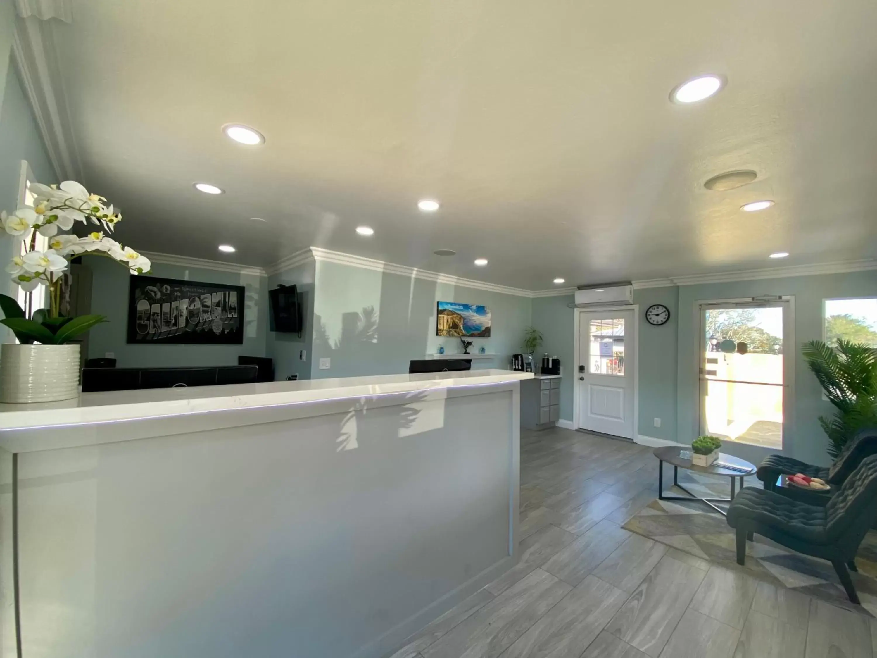 Lobby or reception in Aura Inn Monterey Lobby or reception in Aura Inn Monterey