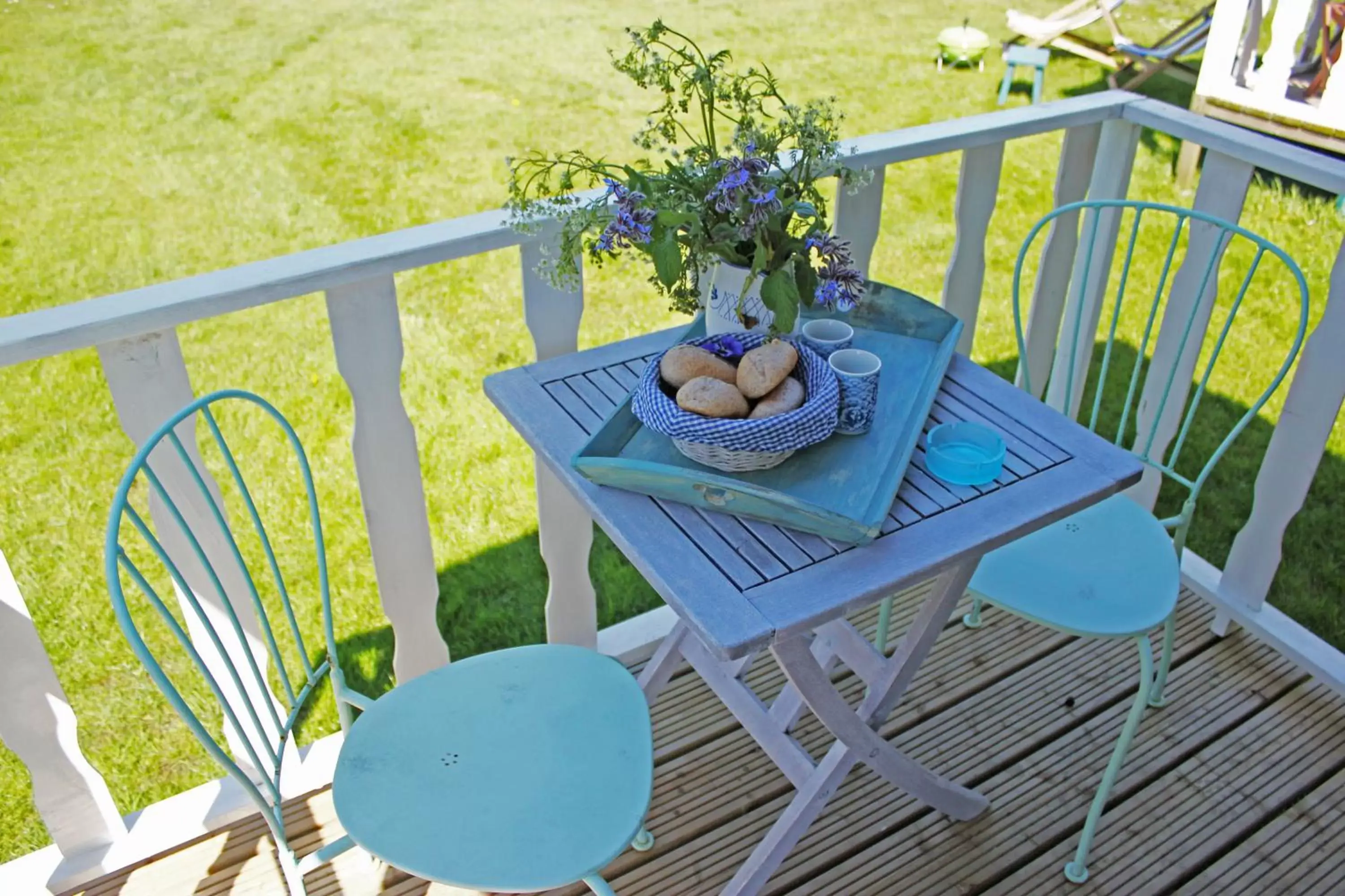 Balcony/Terrace in B&B Welgelegen