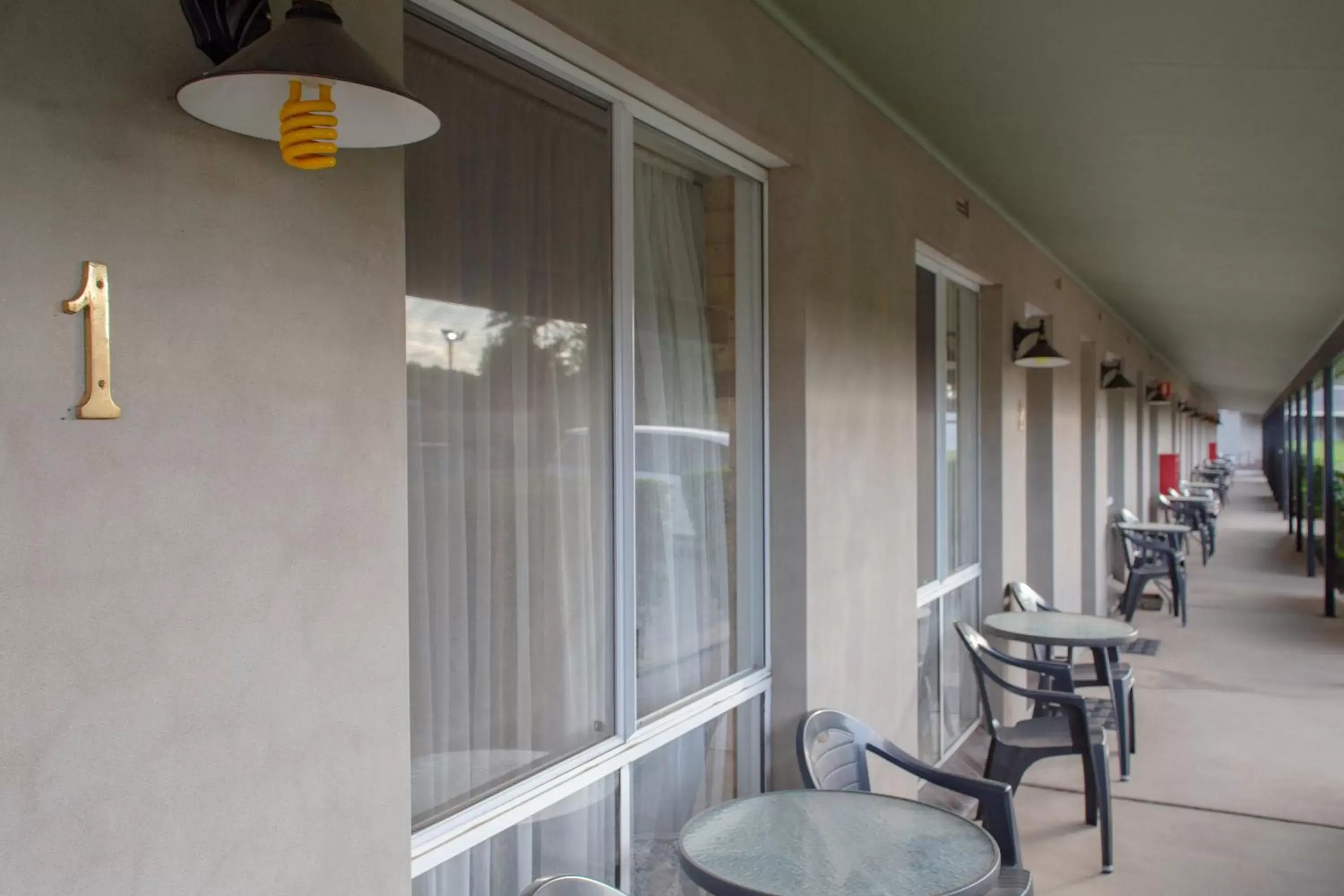 Balcony/Terrace in Burringa Garden Motel