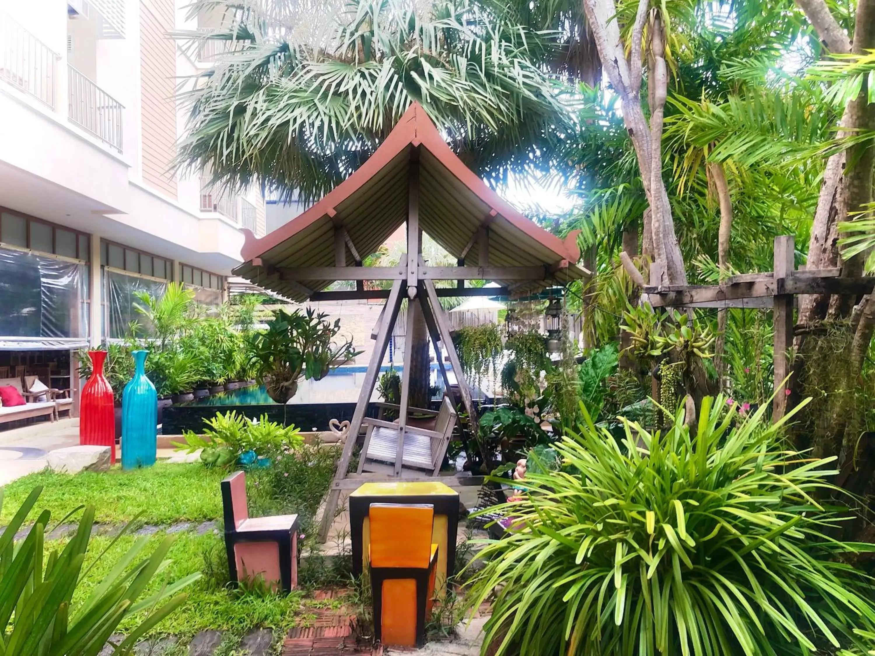Garden view in Smile Hua-Hin Resort - SHA Plus Garden view in Smile Hua-Hin Resort - SHA Plus