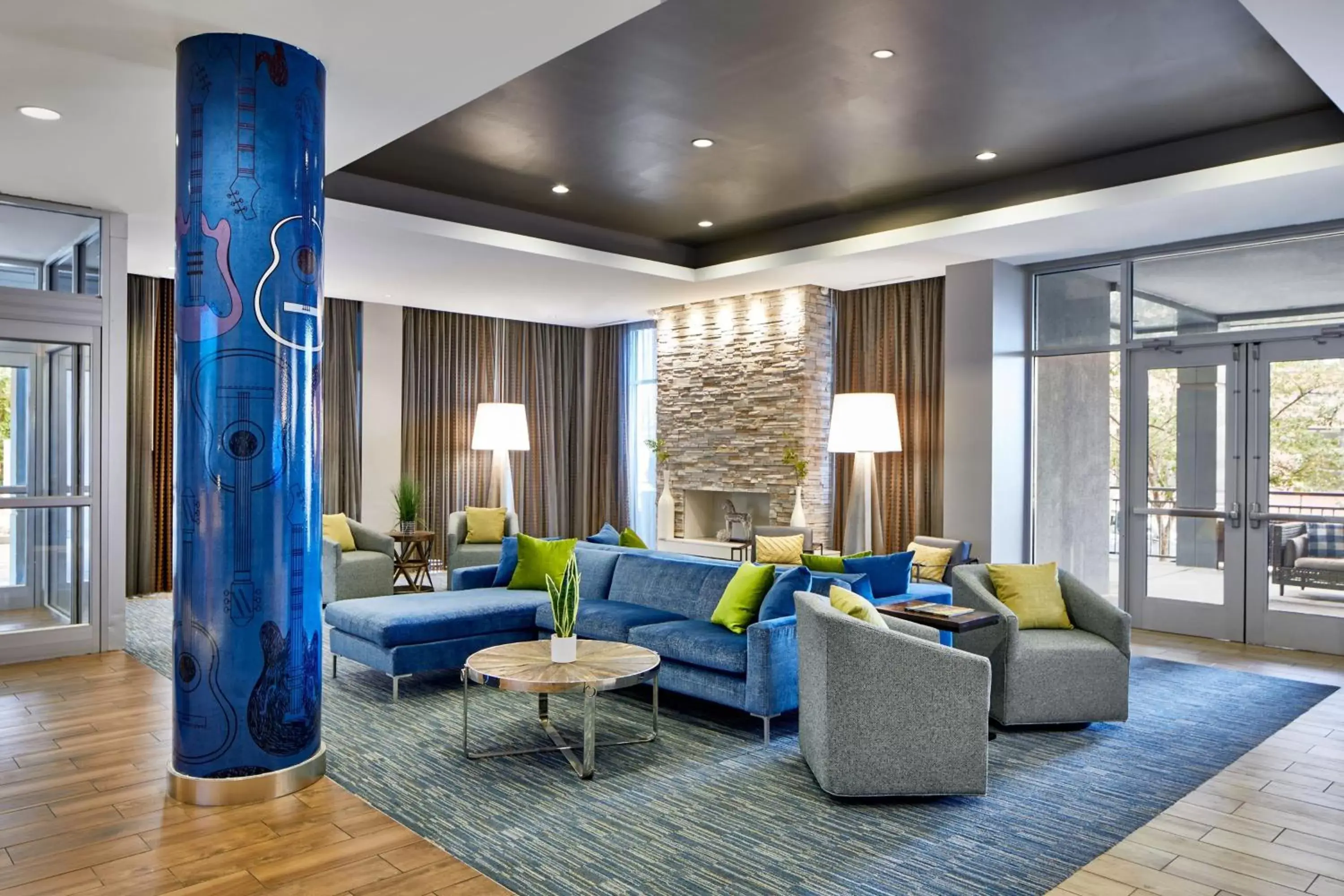 Lobby or reception, Seating Area in Fairfield Inn and Suites by Marriott Nashville Downtown/The Gulch