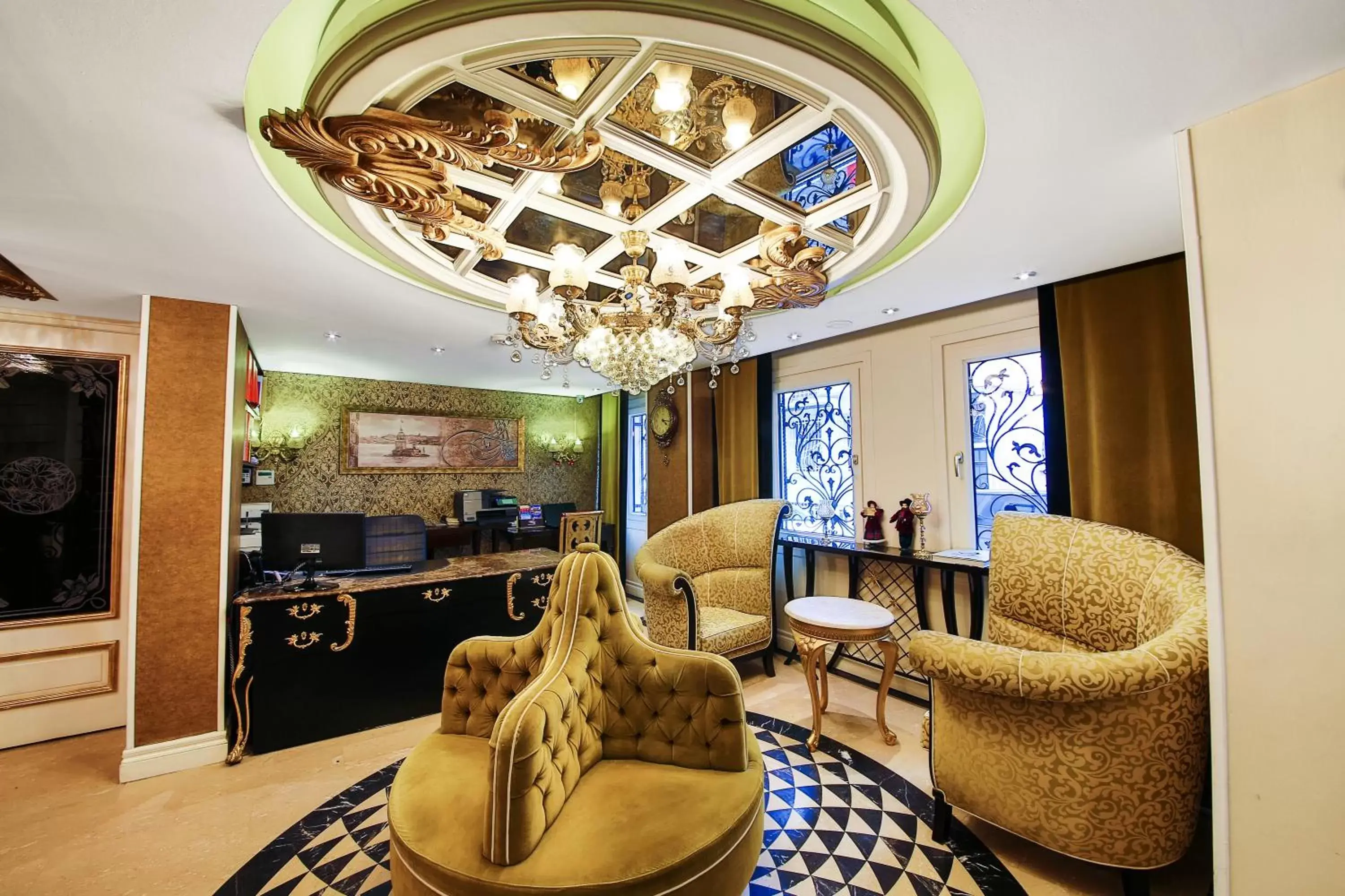 Lobby or reception, Lounge/Bar in Katelya Hotel