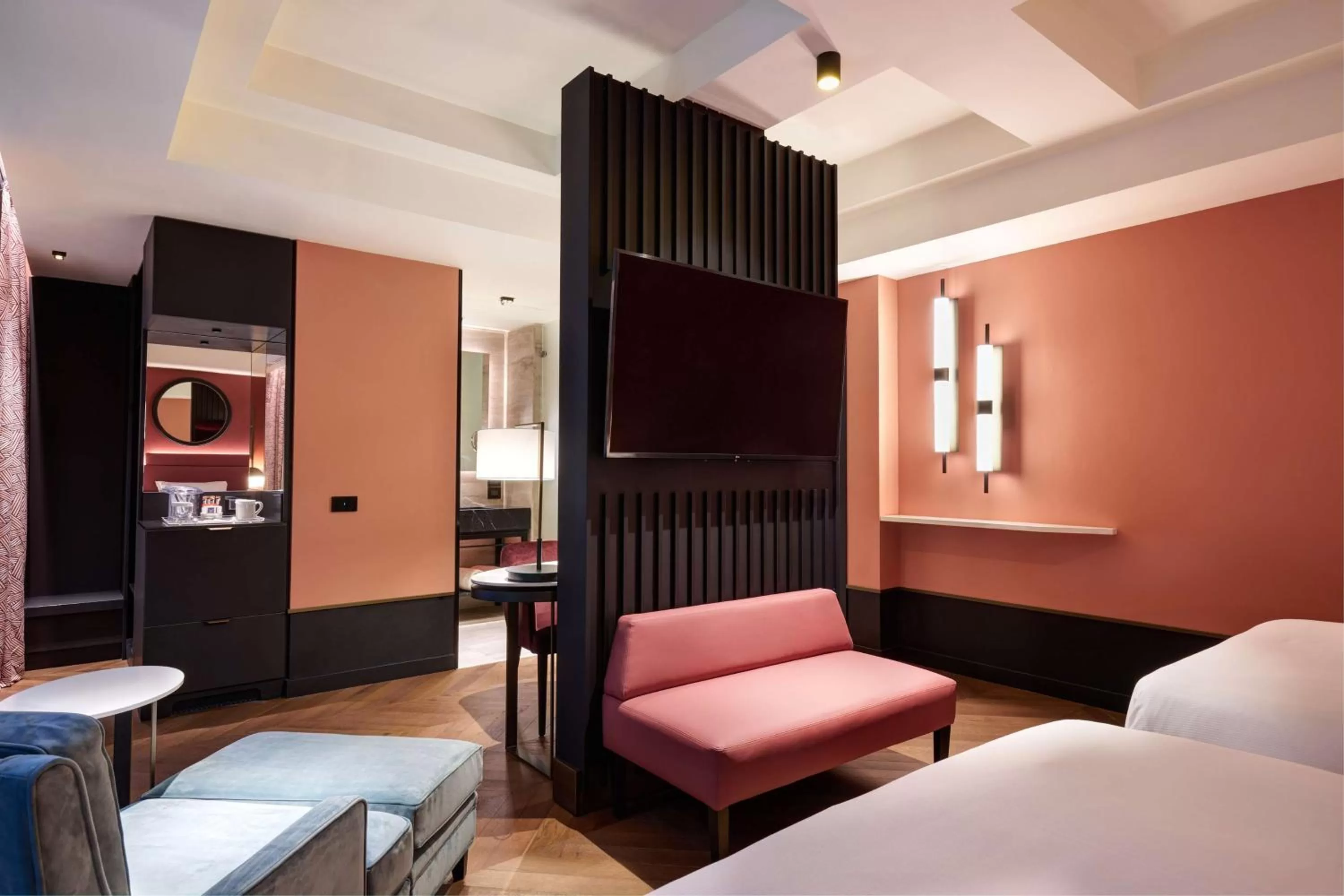 Bed in Hilton Rome Eur La Lama