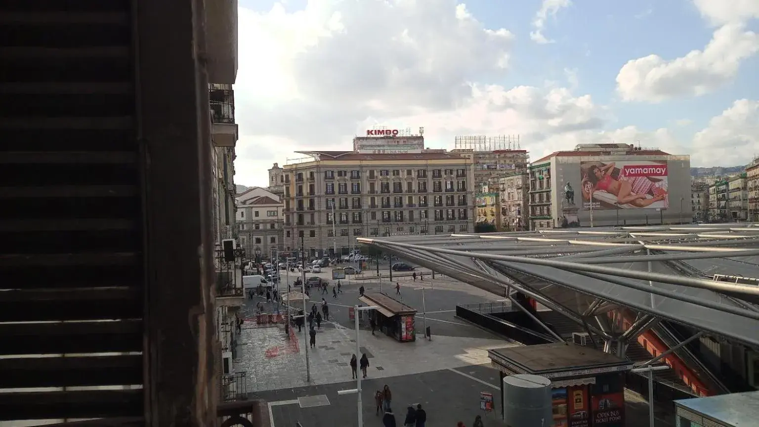 City view in Hotel Eliseo Napoli