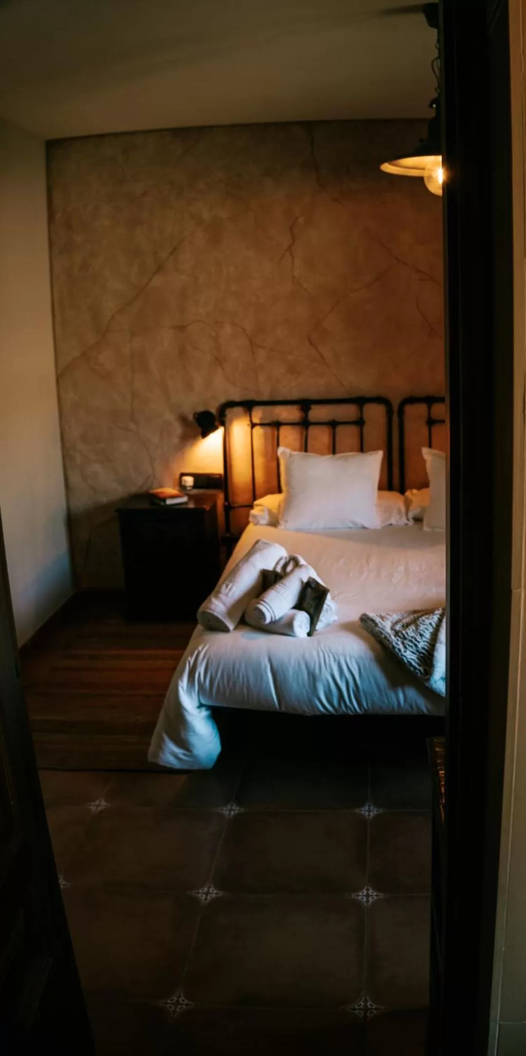 Bed in Hospedería Ballesteros