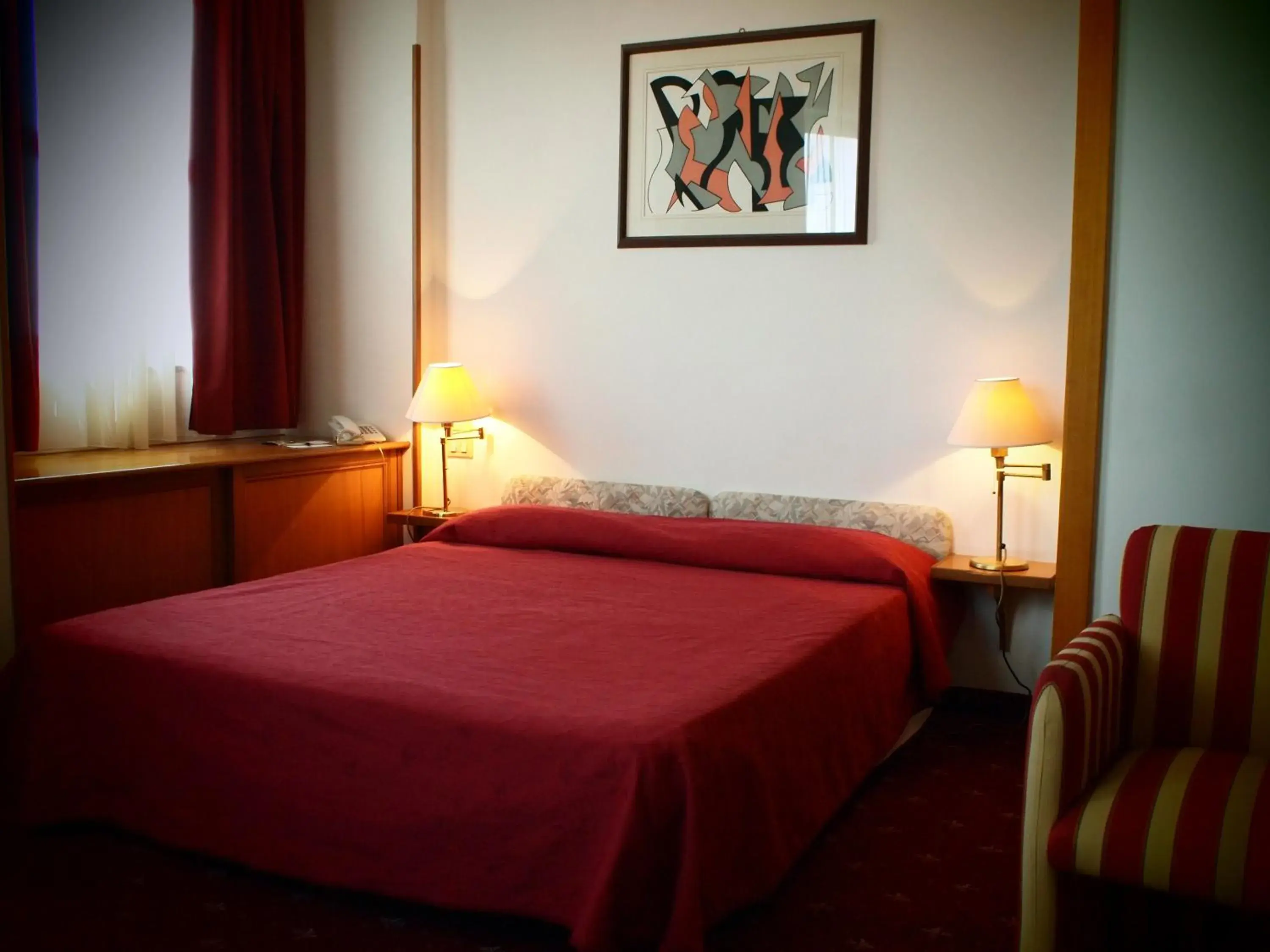Bed in Hotel Perusia La Villa