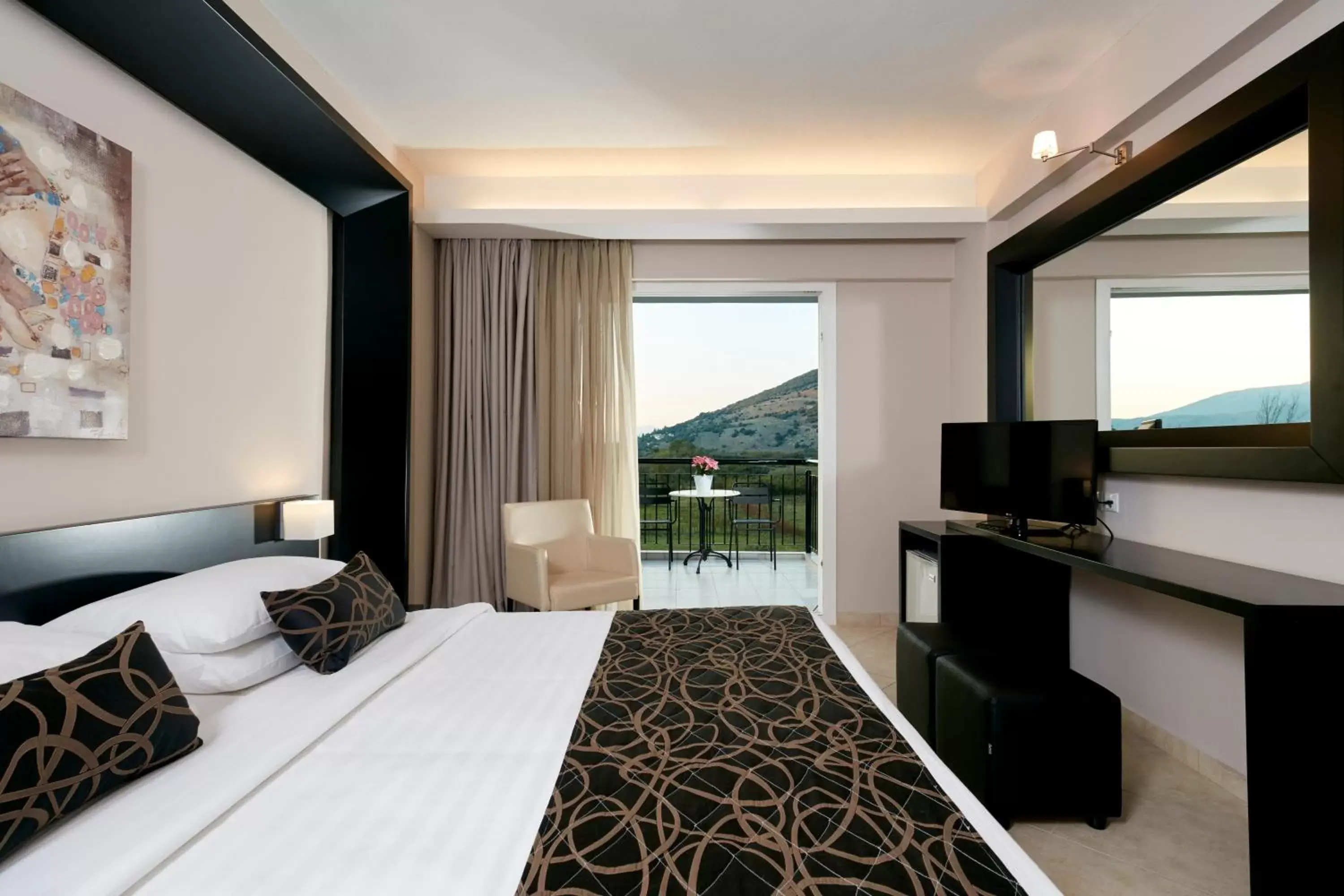 Bed in Aar Hotel & Spa Ioannina