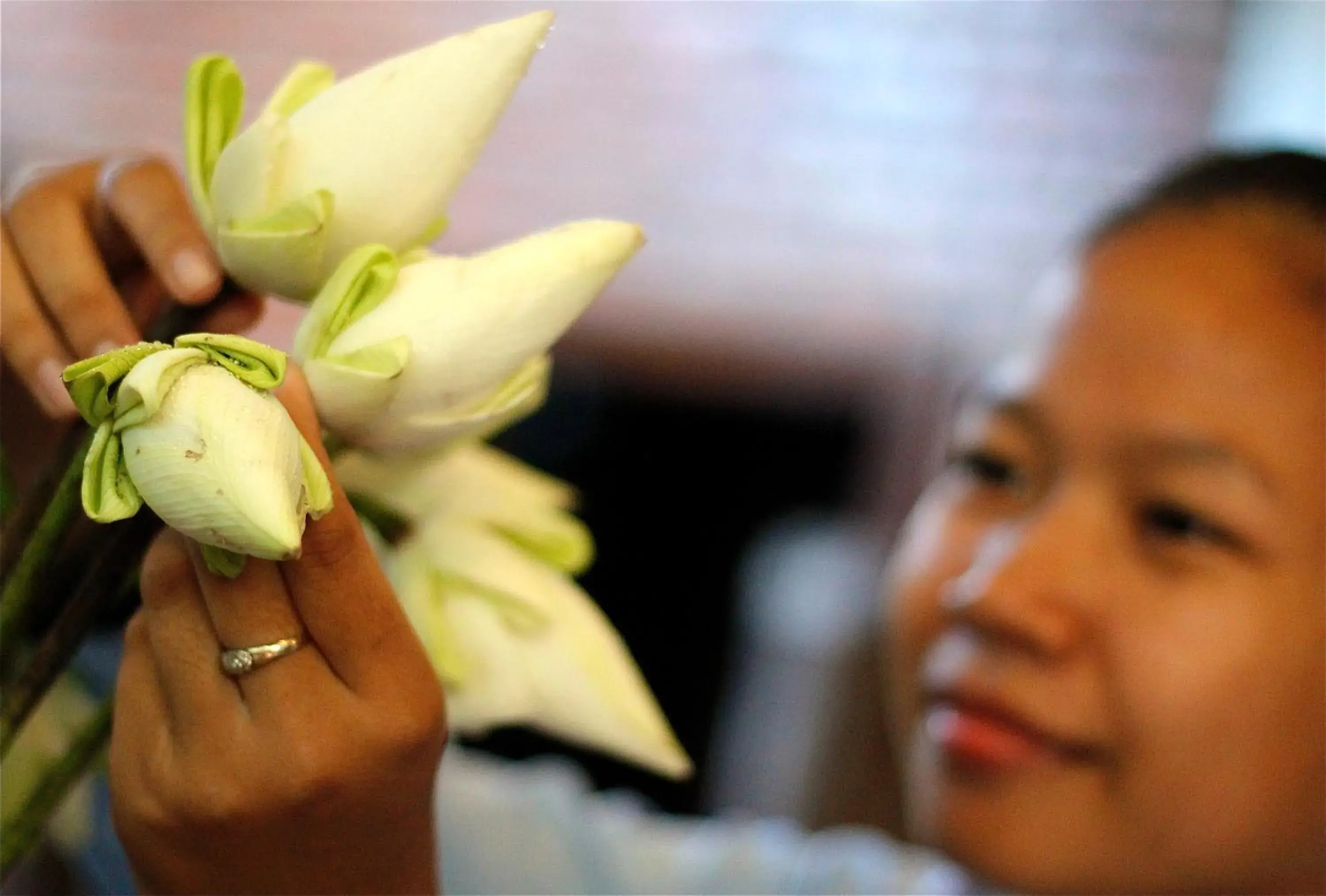 Decorative detail in Cambana d'Angkor Suites