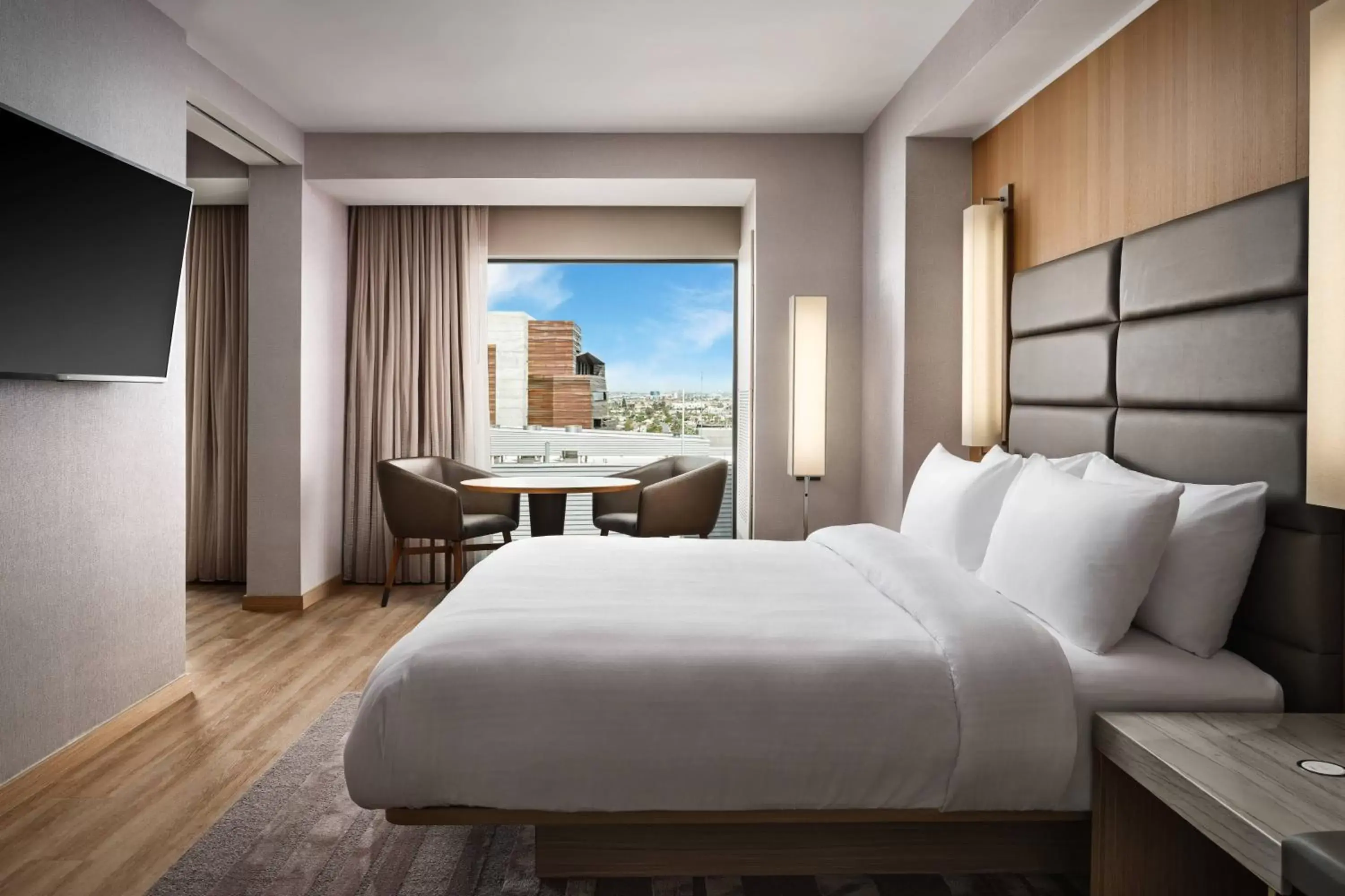Bedroom in AC Hotel by Marriott Phoenix Downtown
