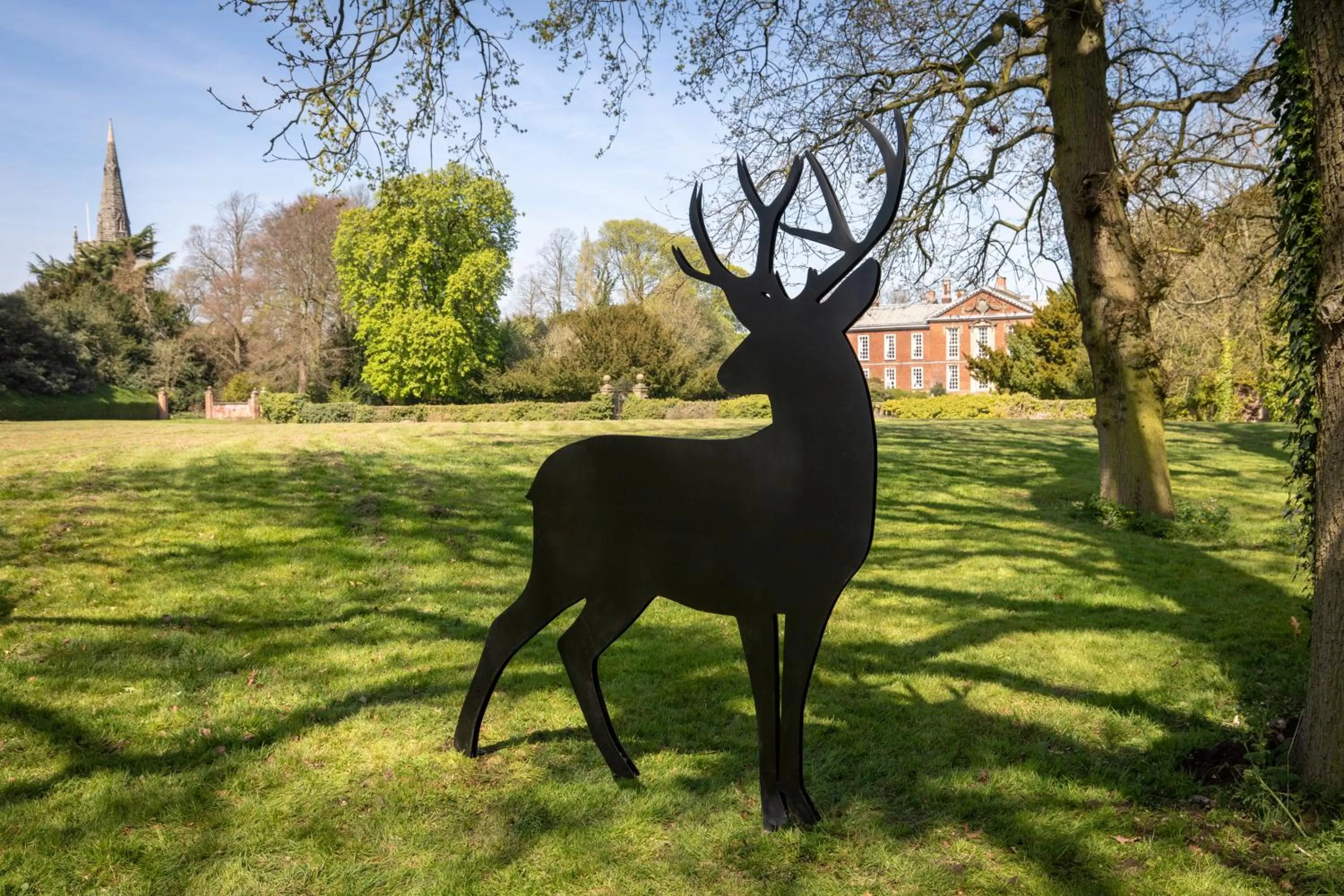 Garden in Bosworth Hall Hotel