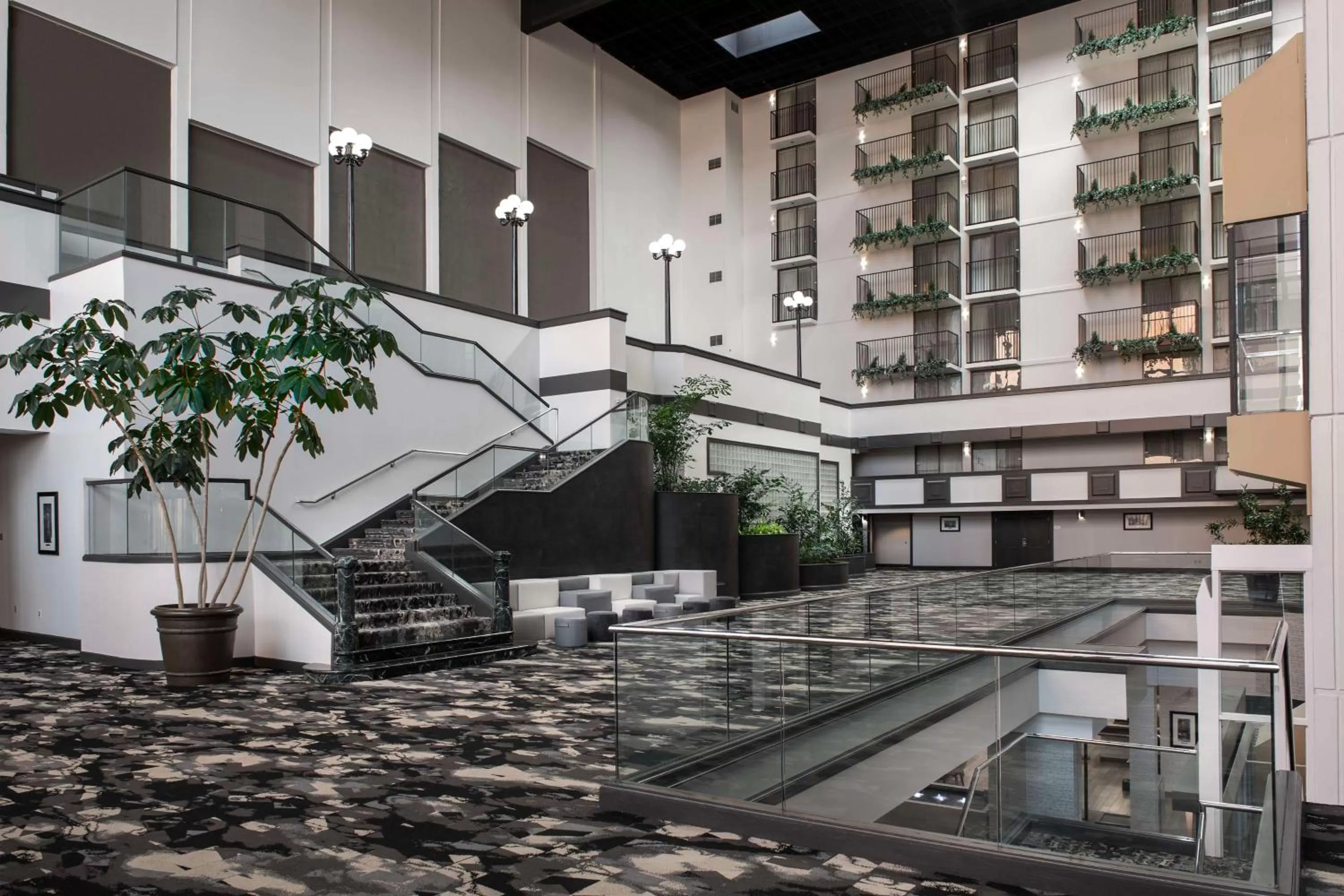 Lobby or reception in Embassy Suites Winston-Salem