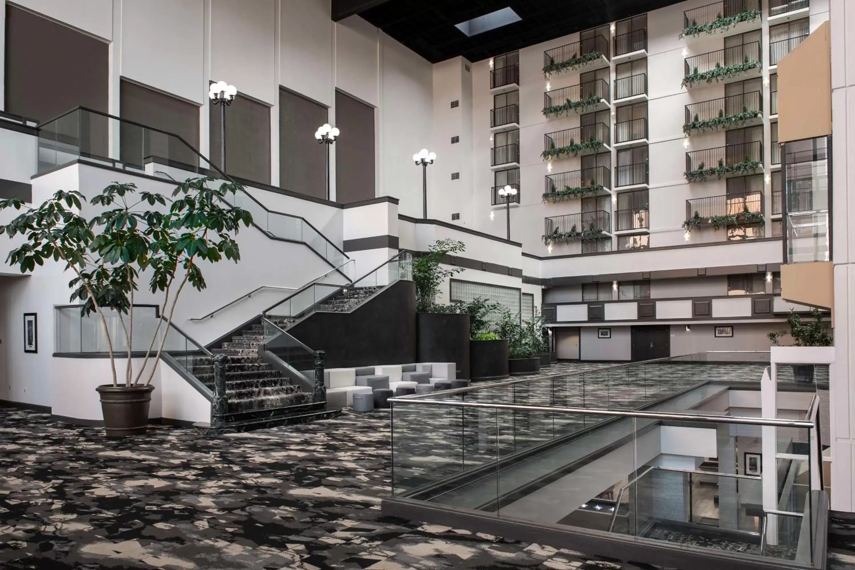 Lobby or reception in Embassy Suites Winston-Salem Lobby or reception in Embassy Suites Winston-Salem