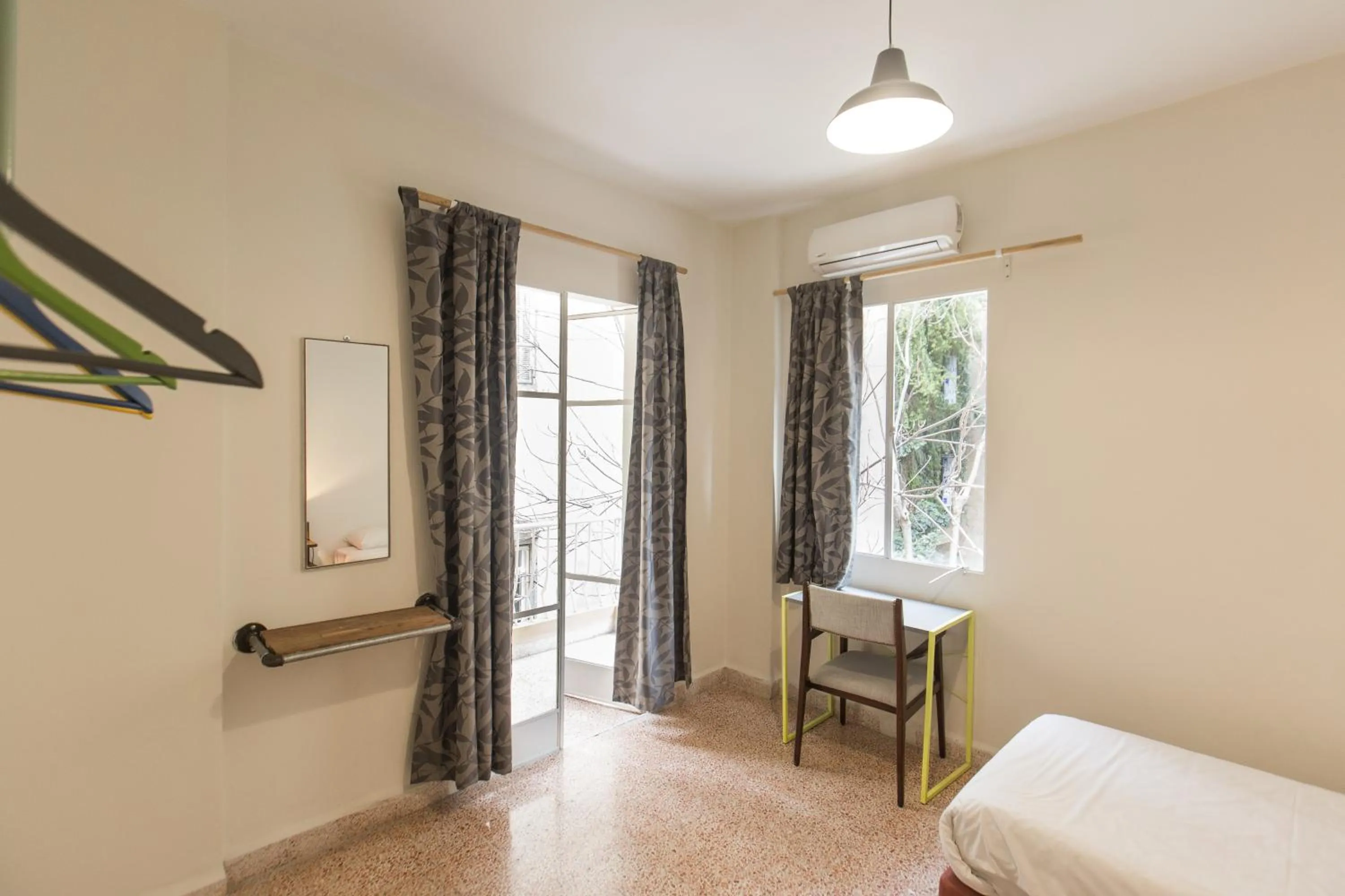 Bed in The Grand Meshmosh Hotel