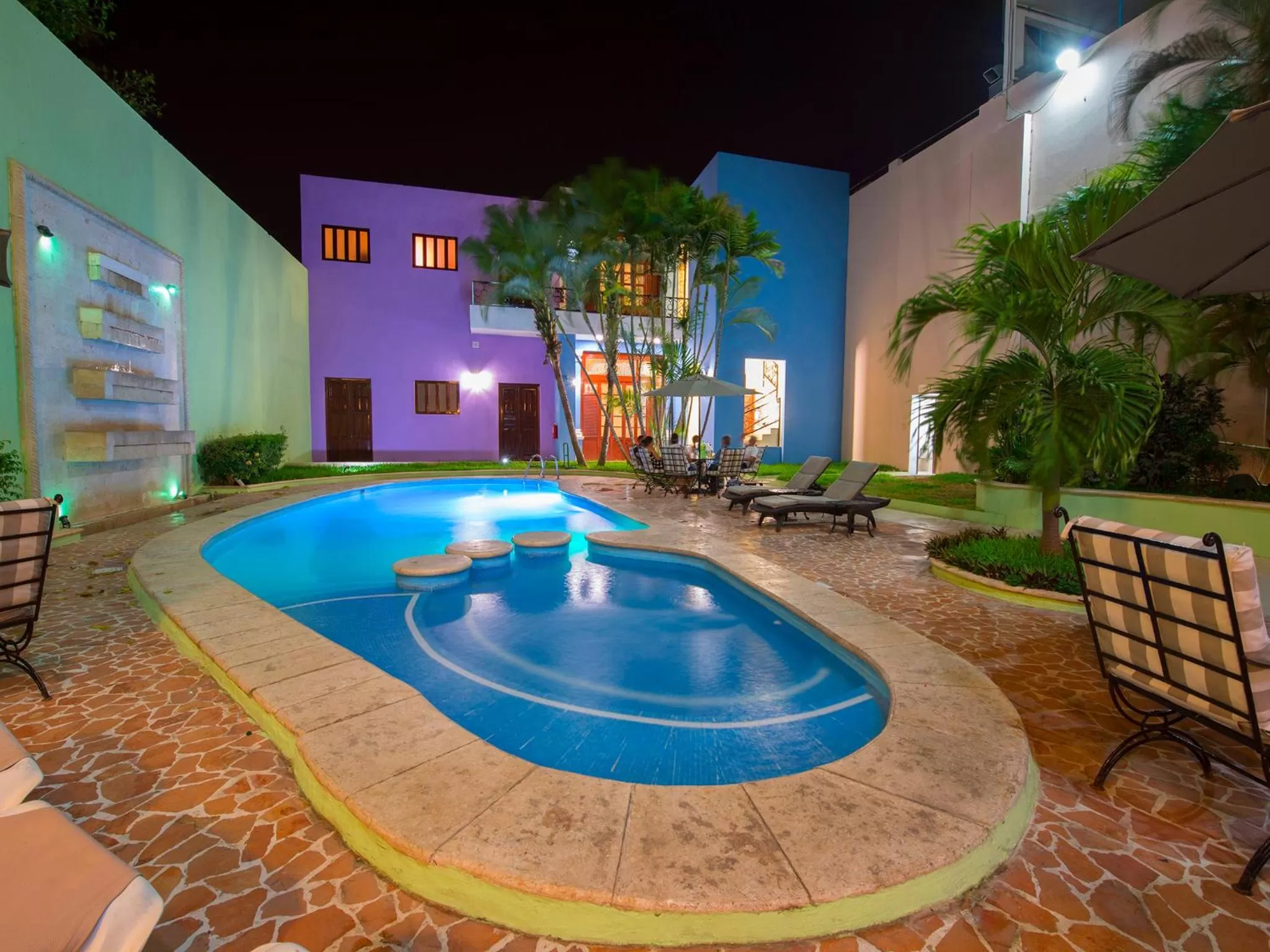 Swimming pool in Hotel del Gobernador