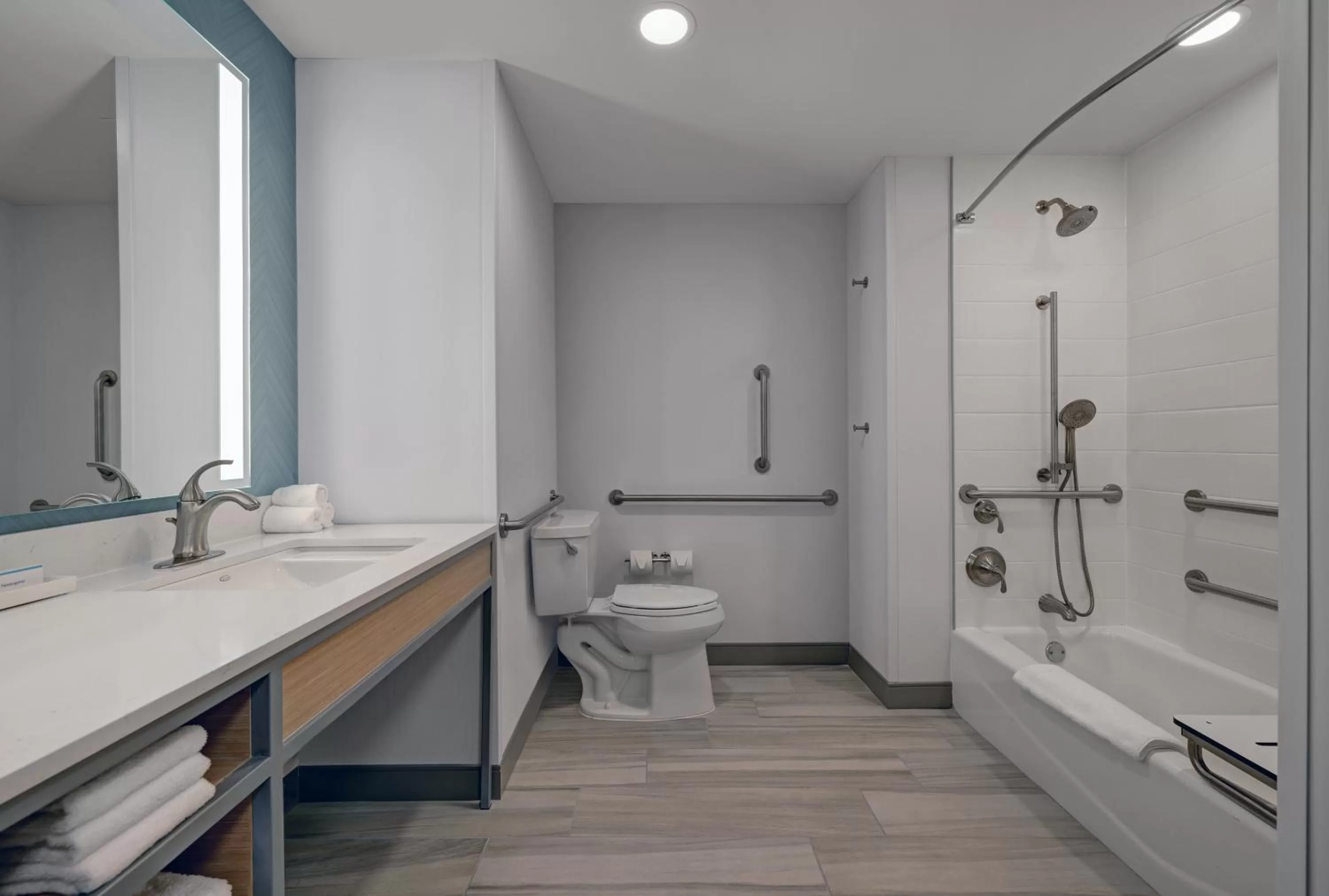 King Room - Mobility Accessible with Bathtub in Hilton Garden Inn Manassas