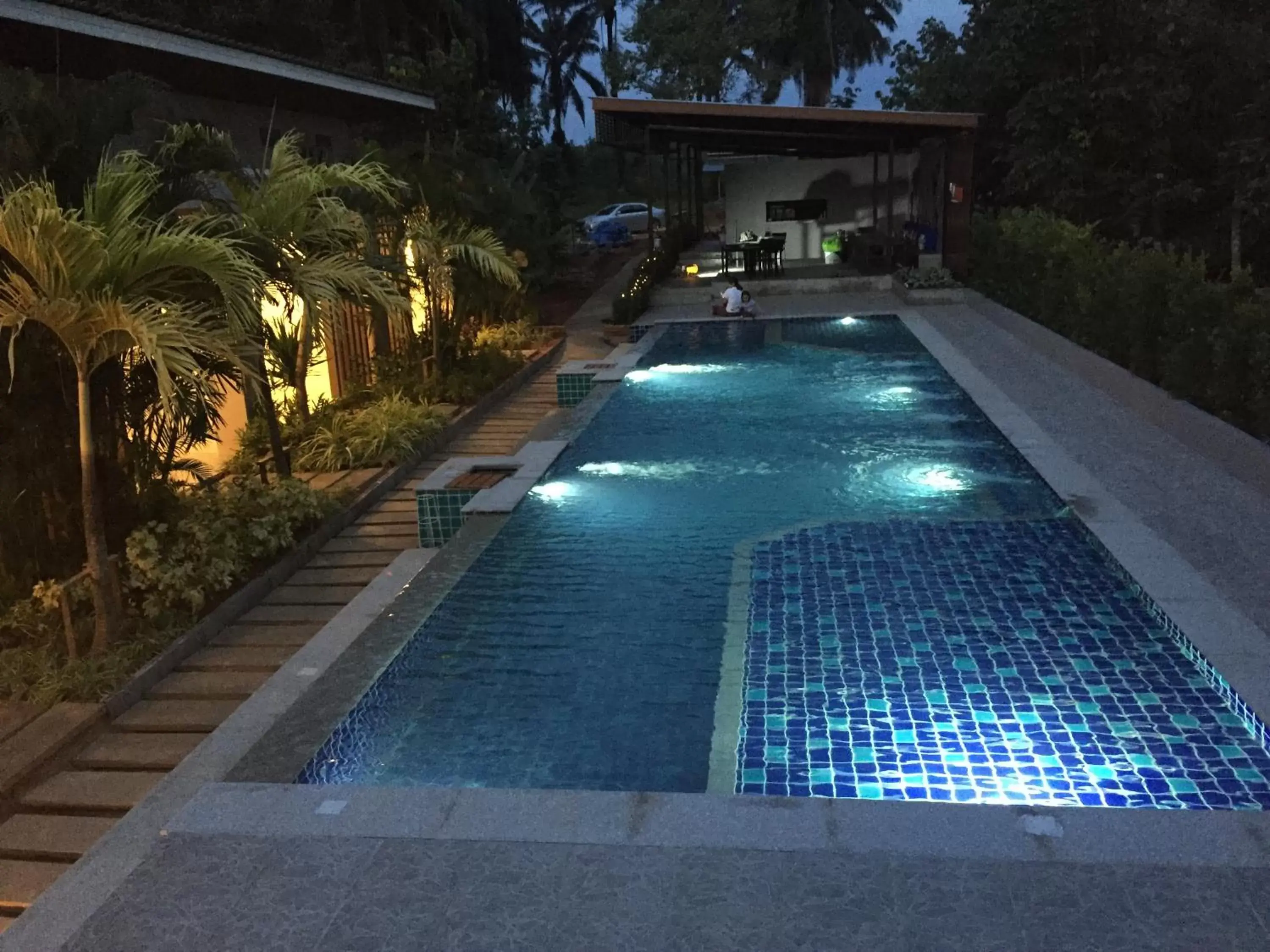 Night, Swimming Pool in The Fong Krabi resort