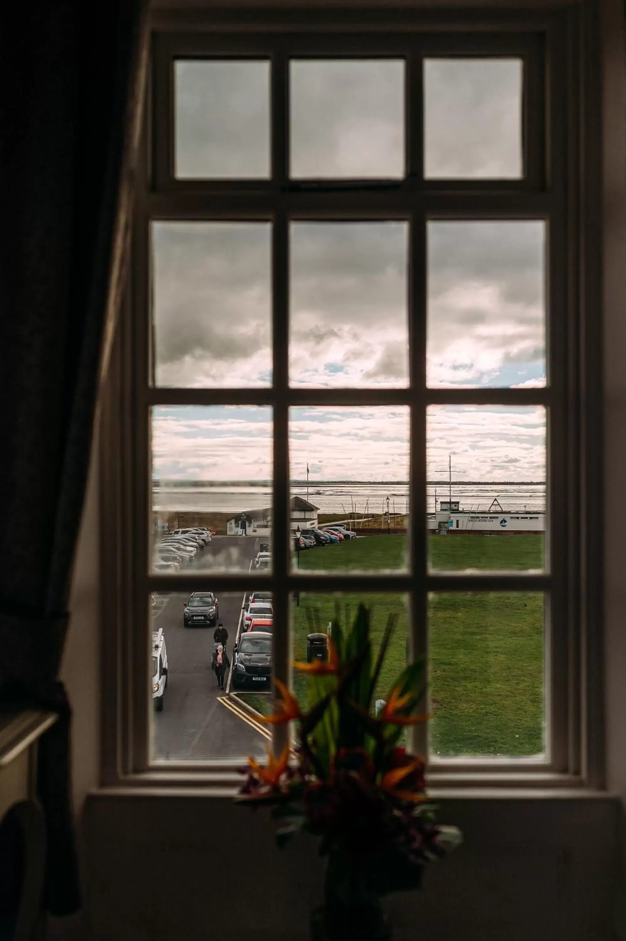Sea view in The Queens Hotel