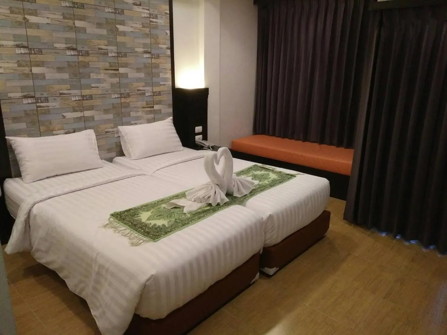 Bed in Serene Residence