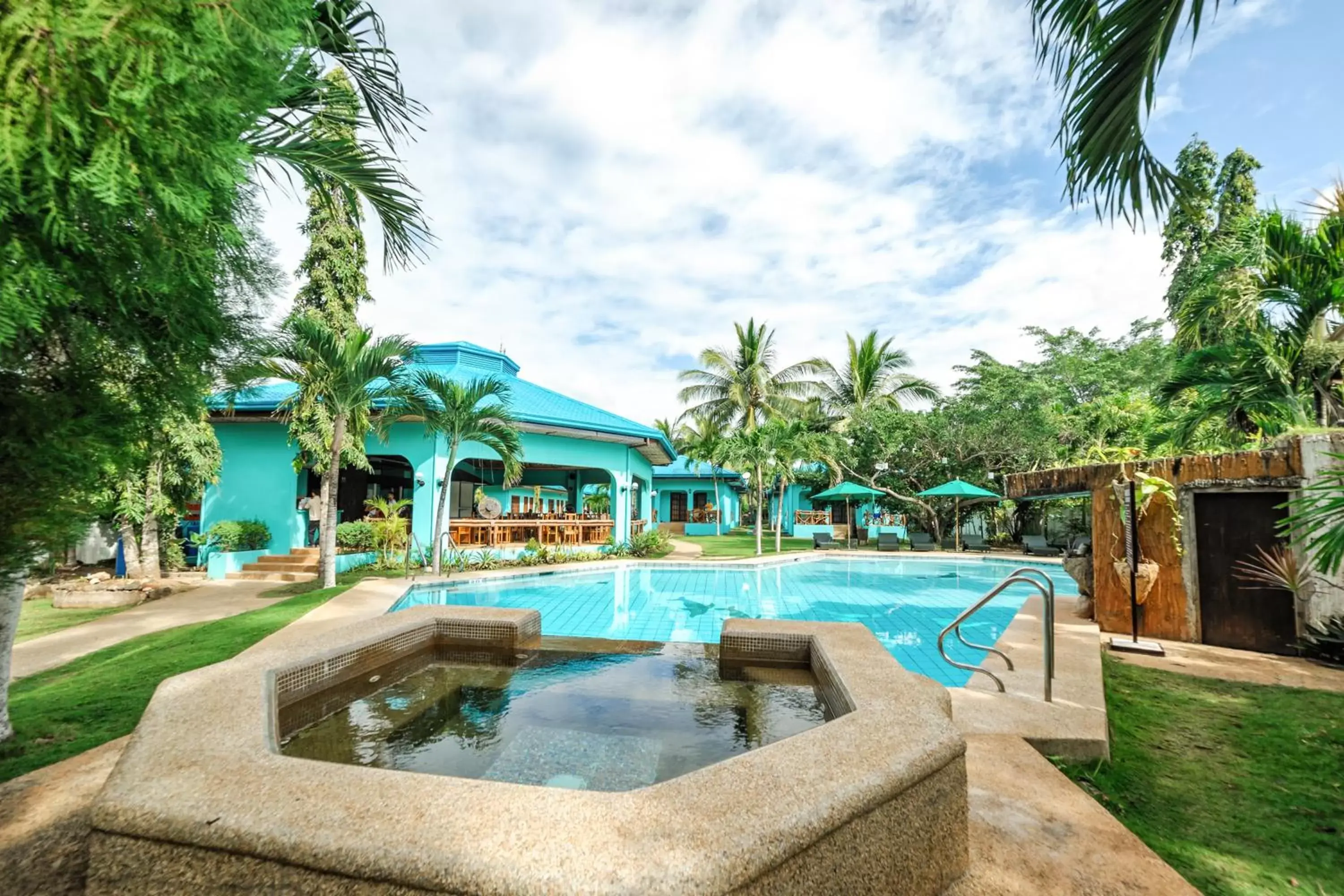 Property building, Swimming Pool in Bohol Sea Resort