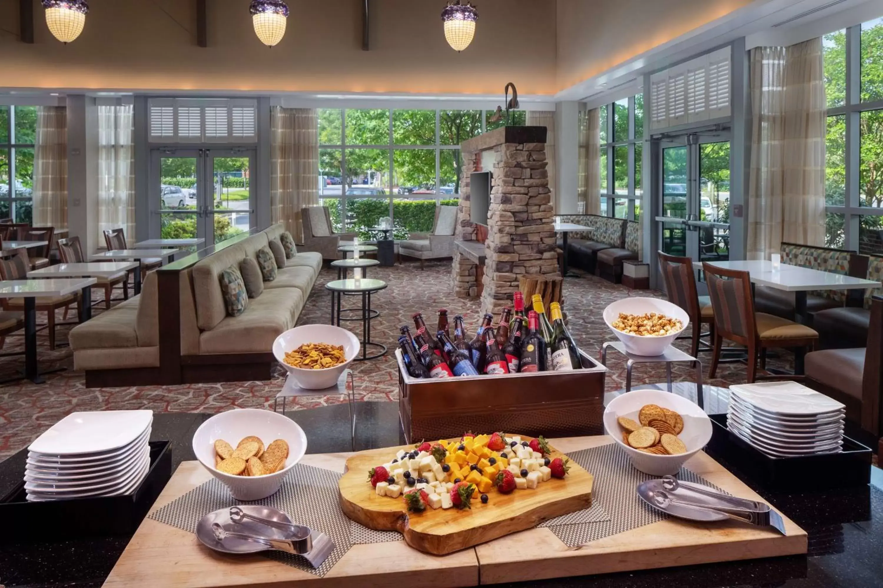 Lobby or reception, Restaurant/Places to Eat in Homewood Suites by Hilton Rockville- Gaithersburg