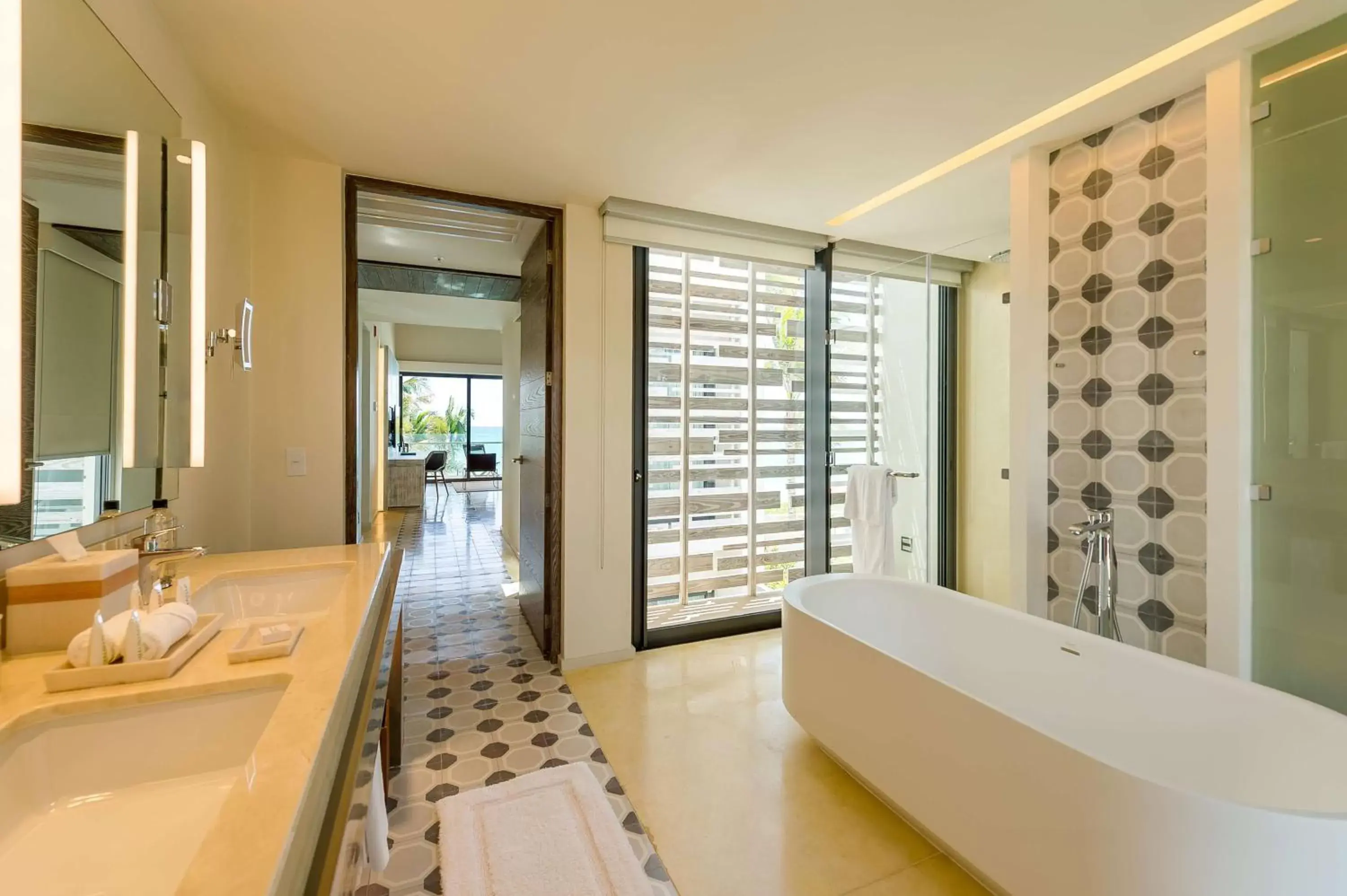 Bathroom in Andaz Mayakoba - a concept by Hyatt