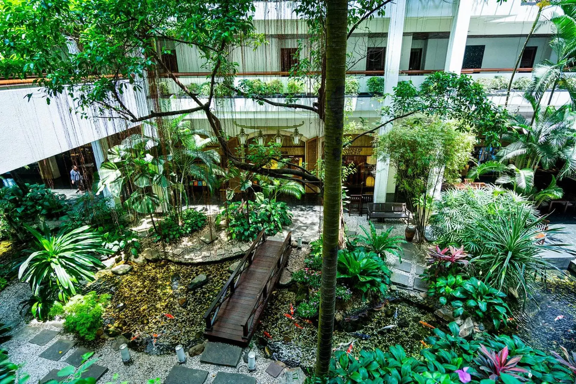 Natural landscape, Property Building in Anantara Siam Bangkok Hotel