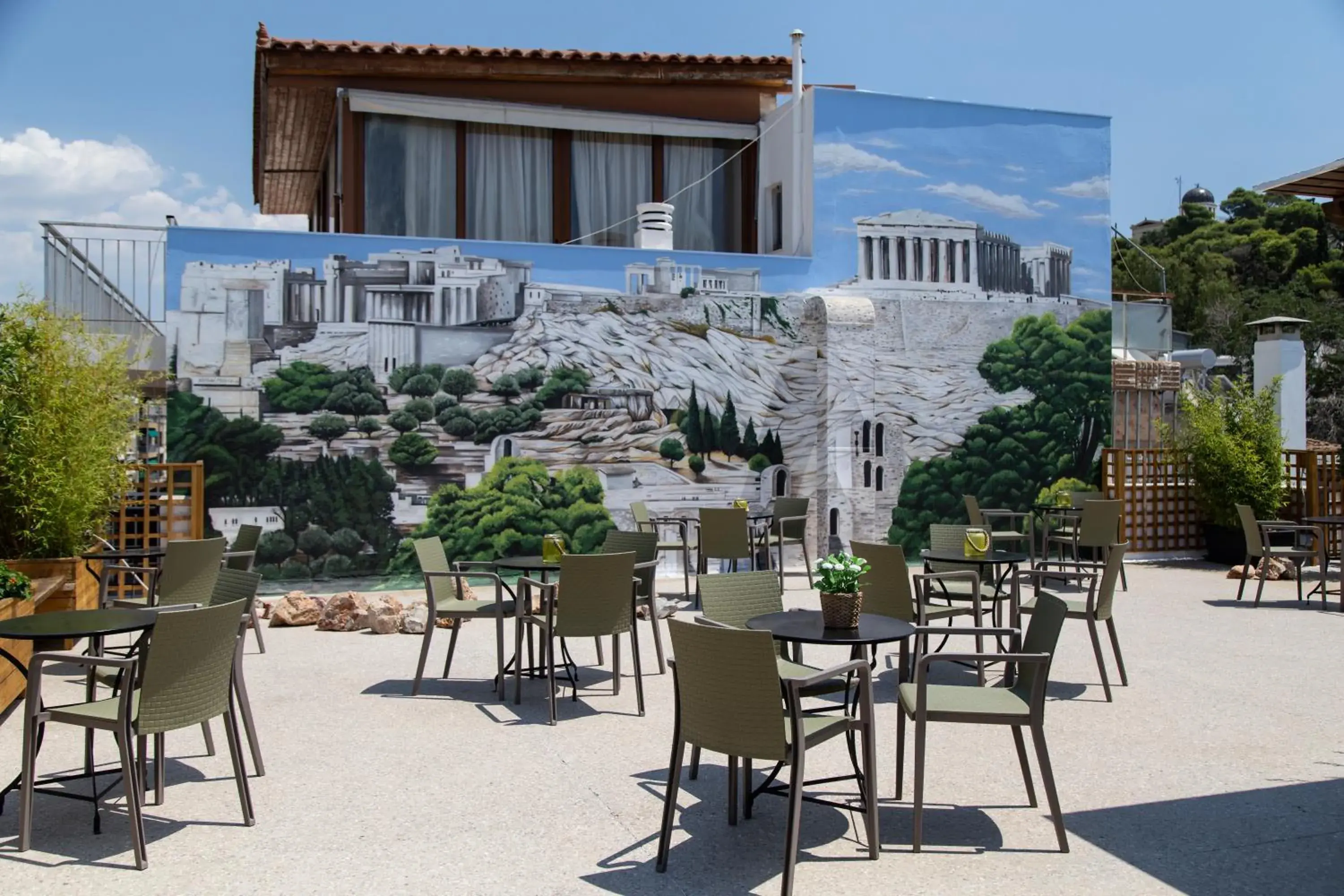 Balcony/Terrace in Be My Guest Athens