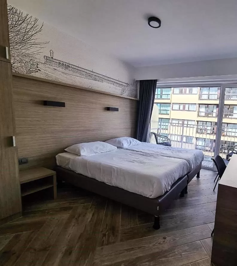 Bed in Hotel Sandeshoved Zeedijk