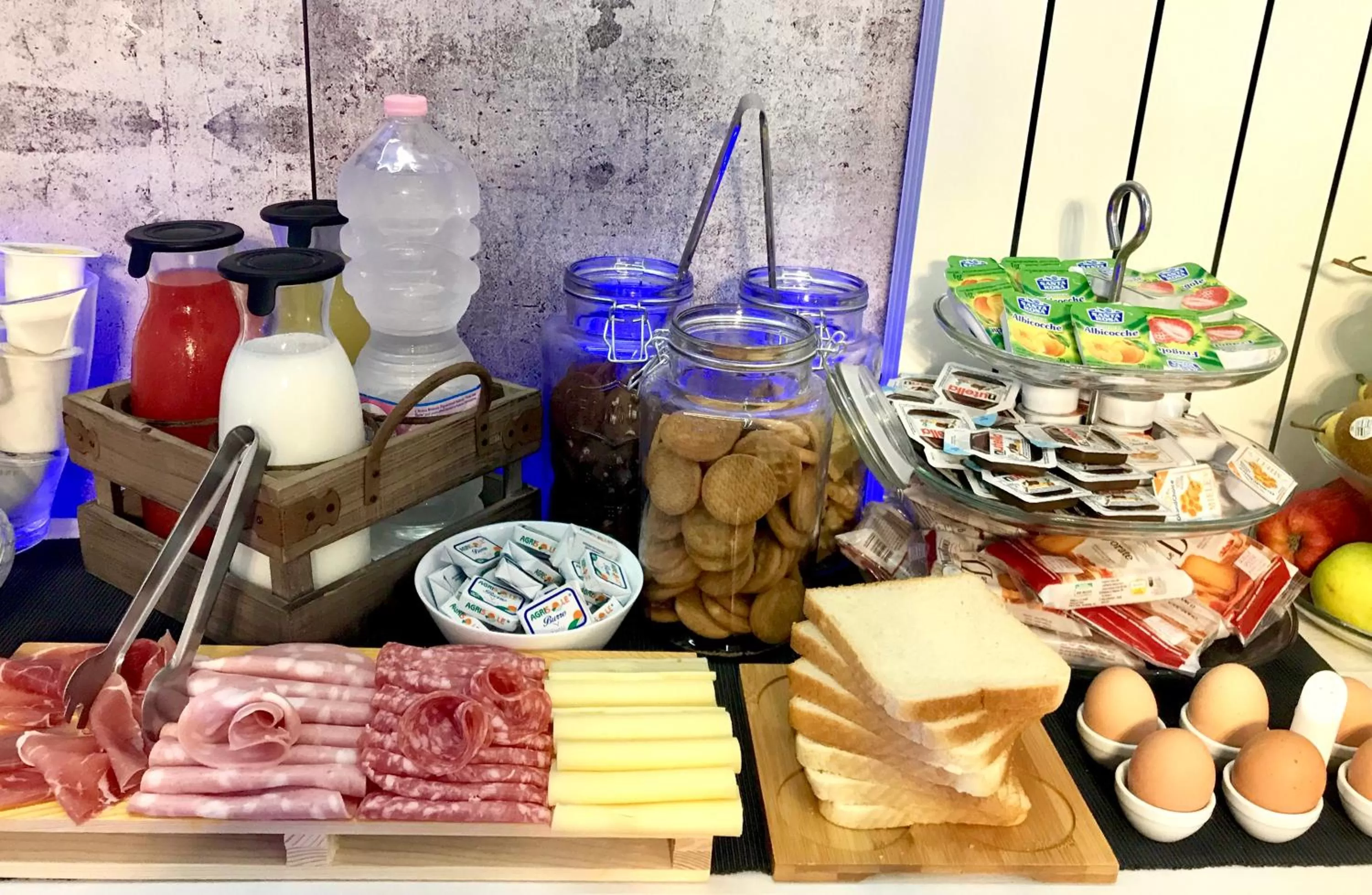 Food close-up in Bourbon House