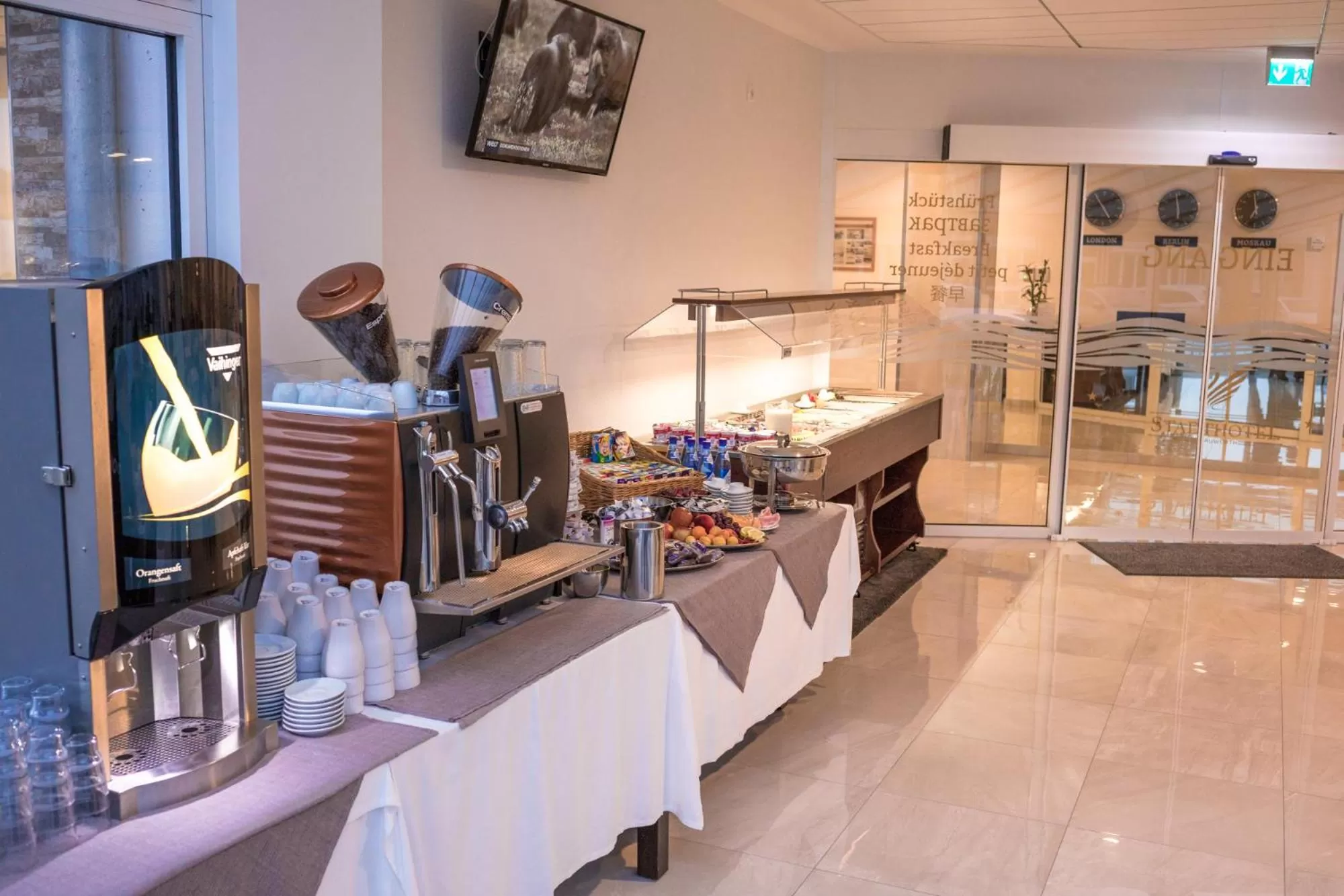 Buffet breakfast in Stadthotel Donauwörth