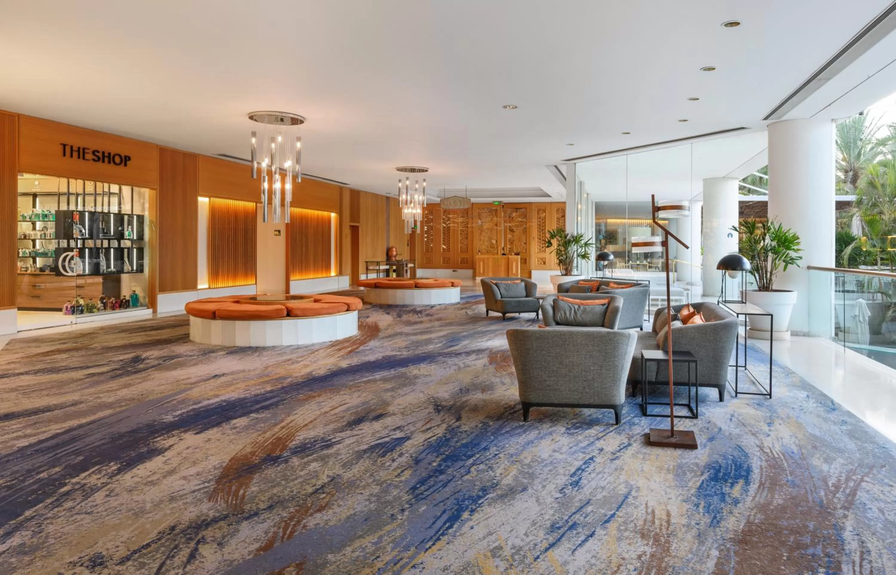 Seating area in Royal Beach Eilat by Isrotel Exclusive