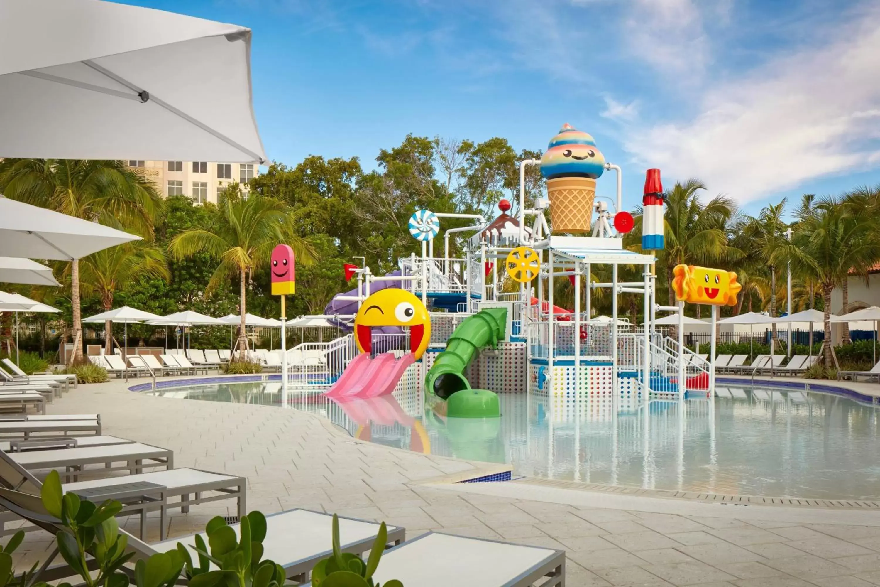 Fitness centre/facilities, Water Park in JW Marriott Miami Turnberry Resort & Spa