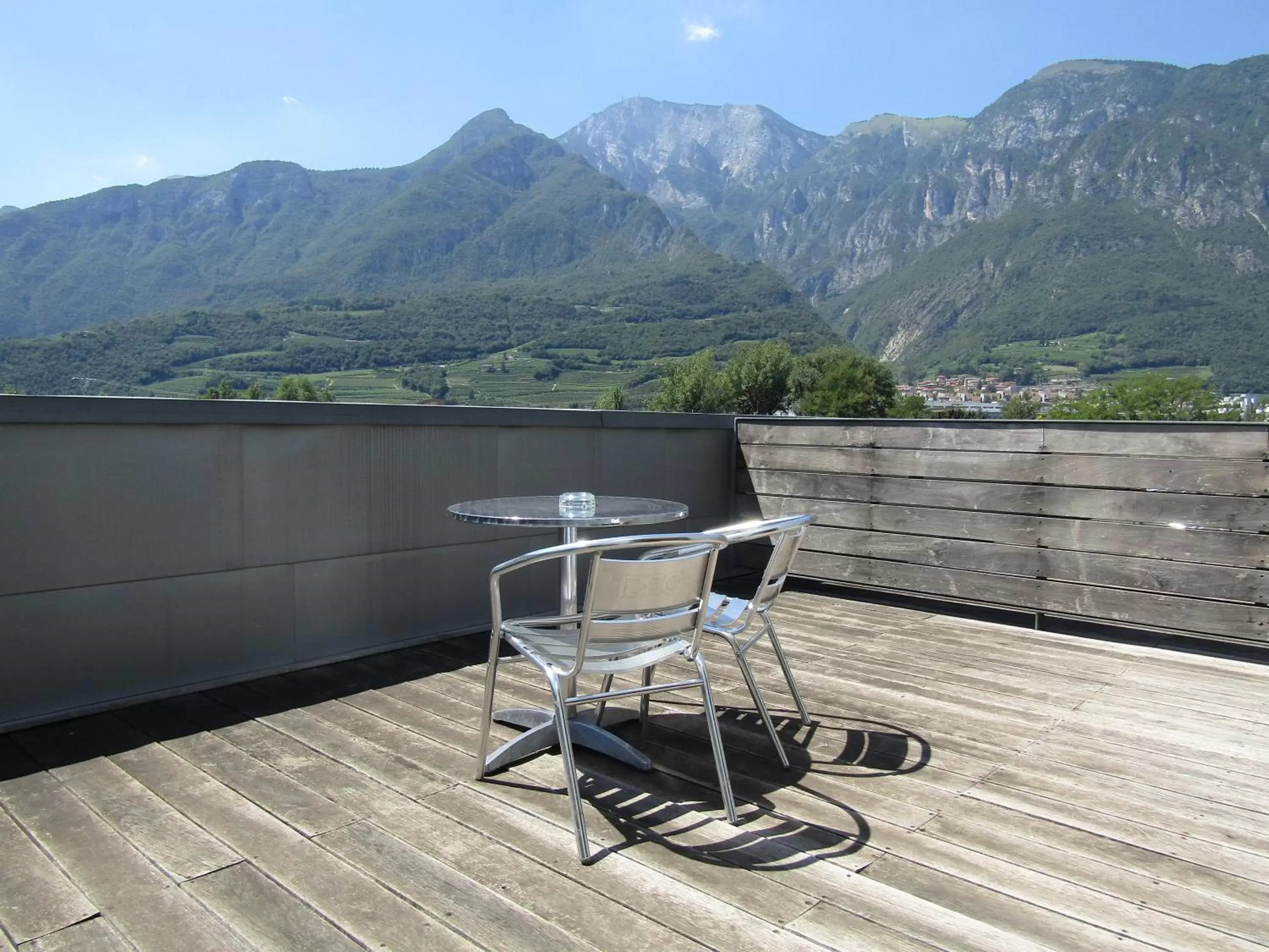 Balcony/Terrace in Al Marinaio Hotel Garni