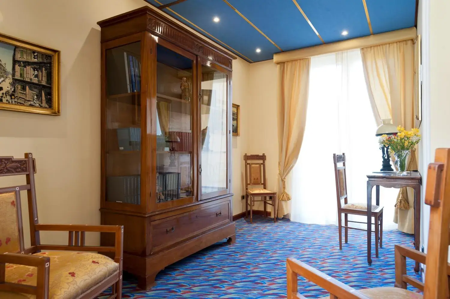 Decorative detail, Seating Area in Hotel Giardino Inglese