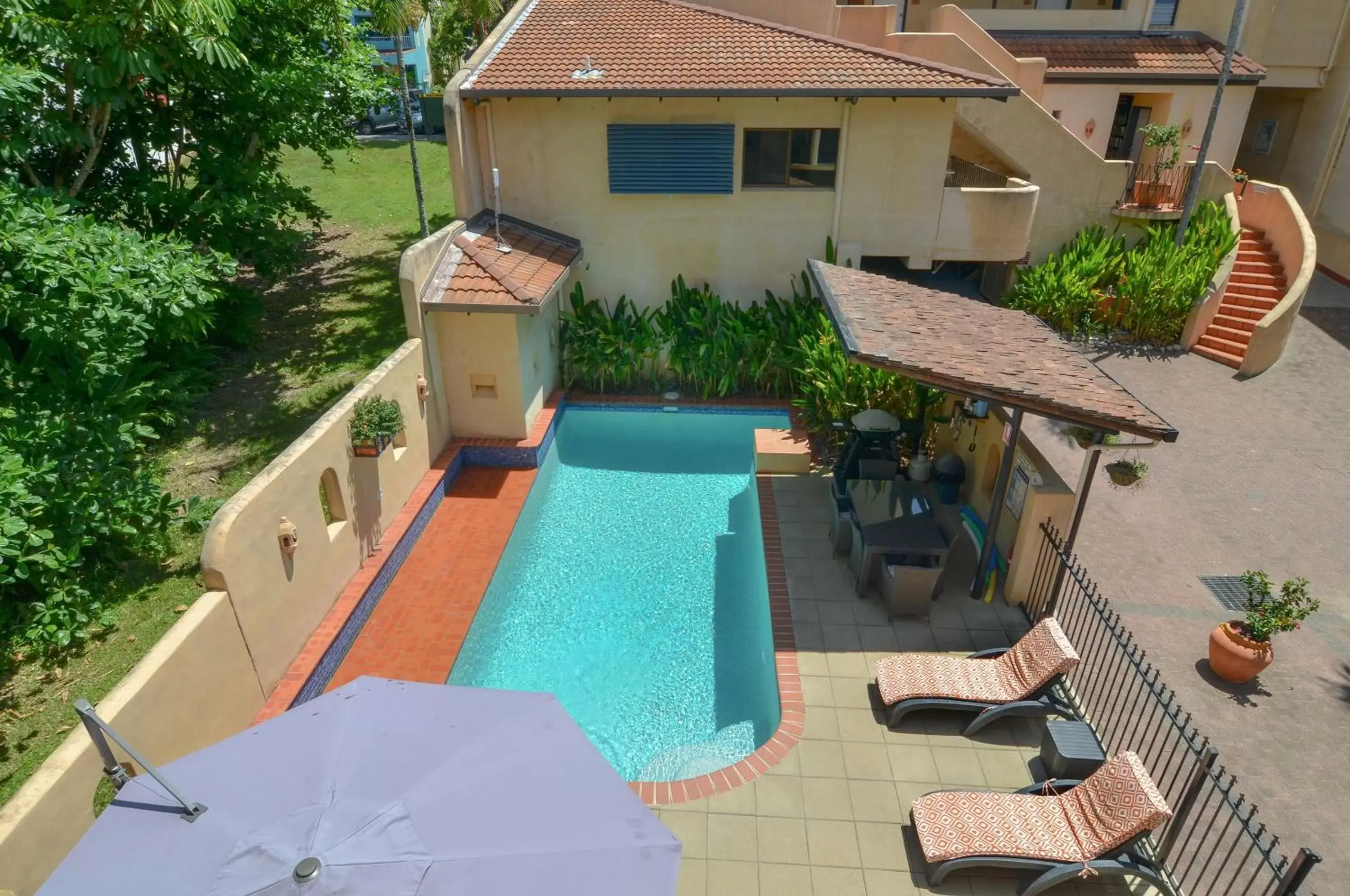 Swimming pool, Pool View in Villa San Michele (Official)