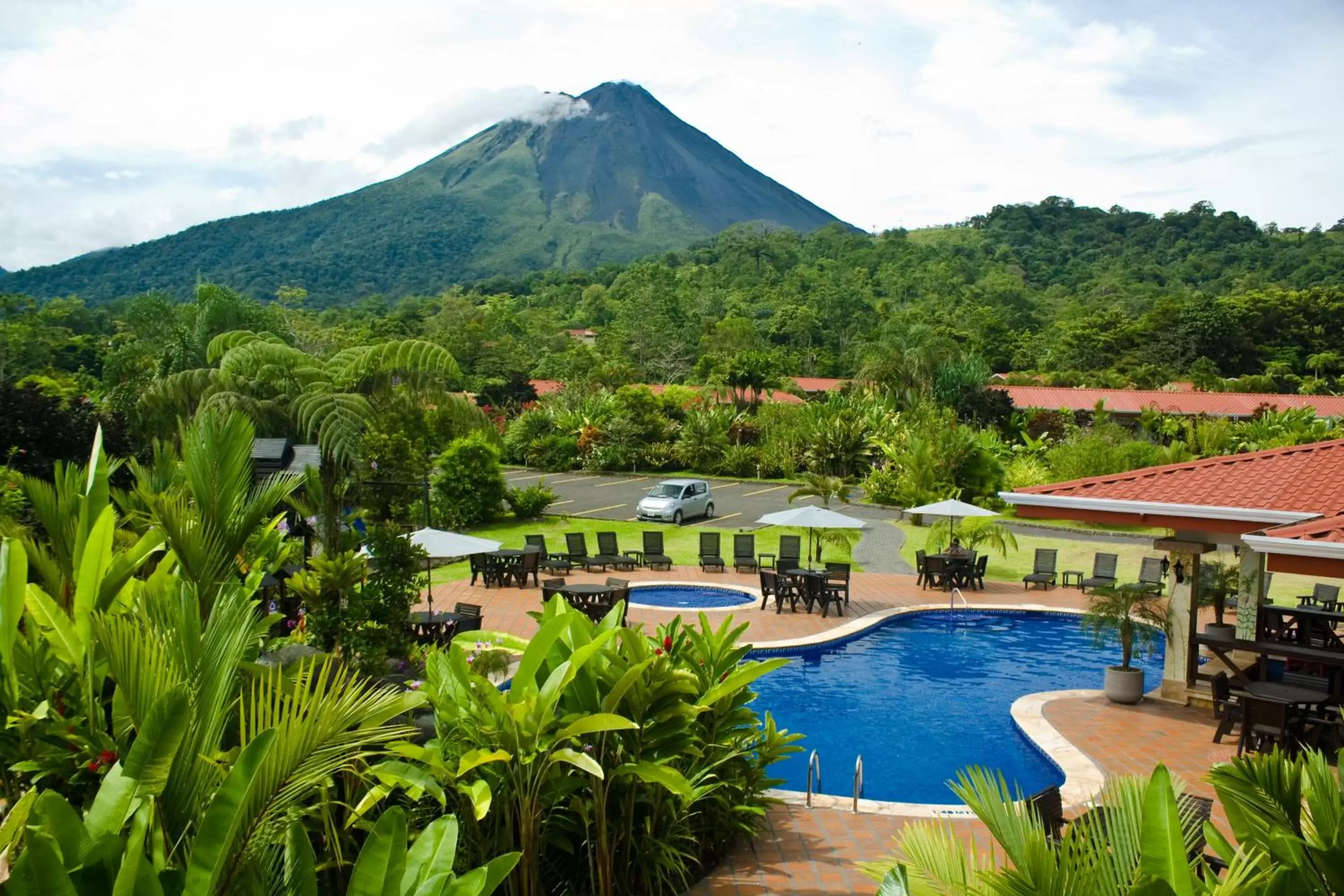 Day, Pool View in Volcano Lodge, Hotel & Thermal Experience
